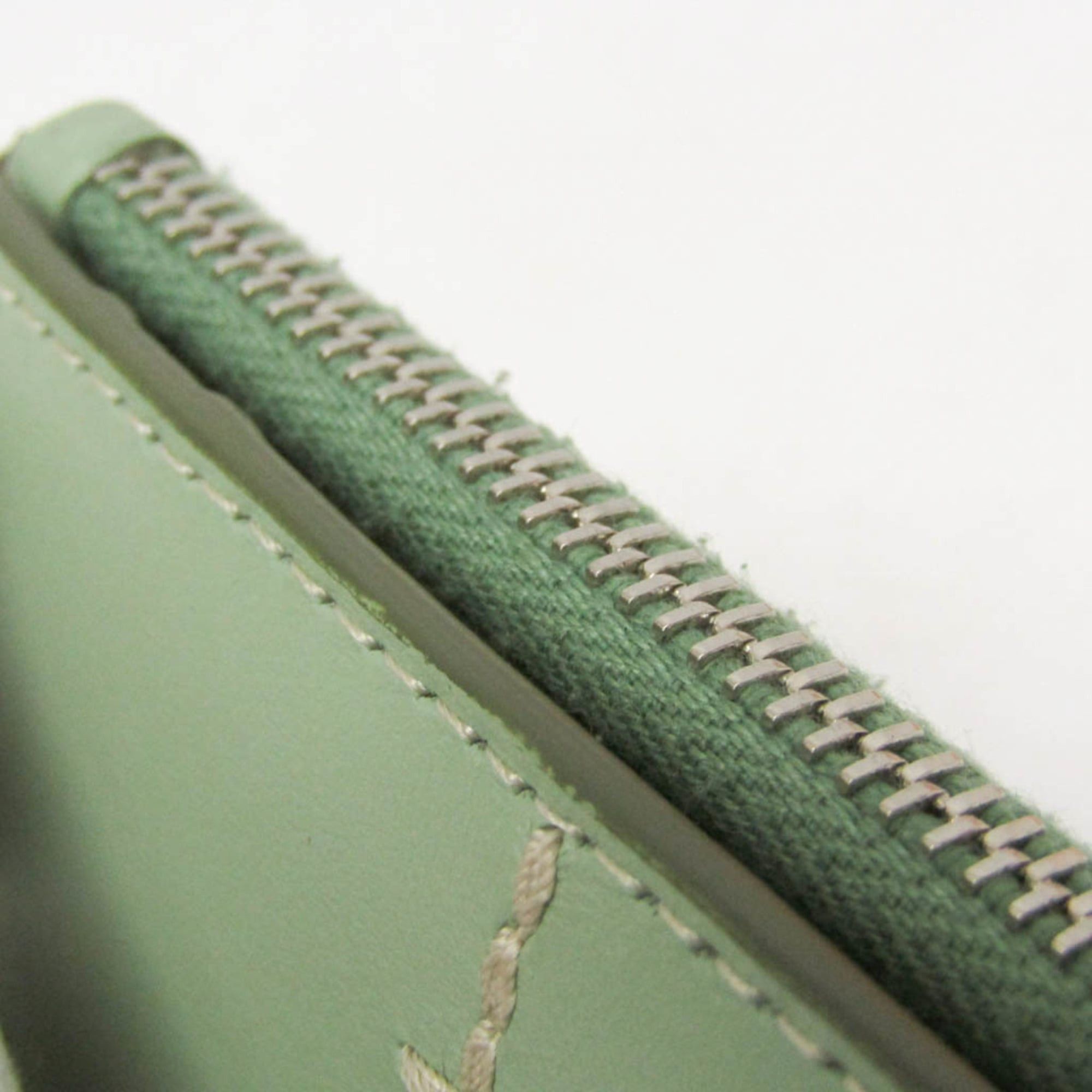 Tod's Tod's Compact Wallet Women's Leather Wallet (bi-fold) Light Green Size ONE SIZE - 12 Thumbnail