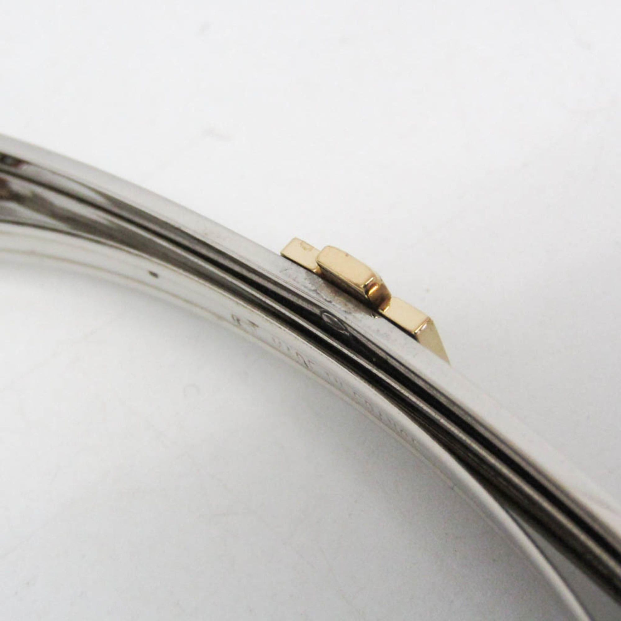 Hermes Hermes Eileen GM Metal Women's Barrette Gold,Silver Size ONE SIZE - 9 Thumbnail