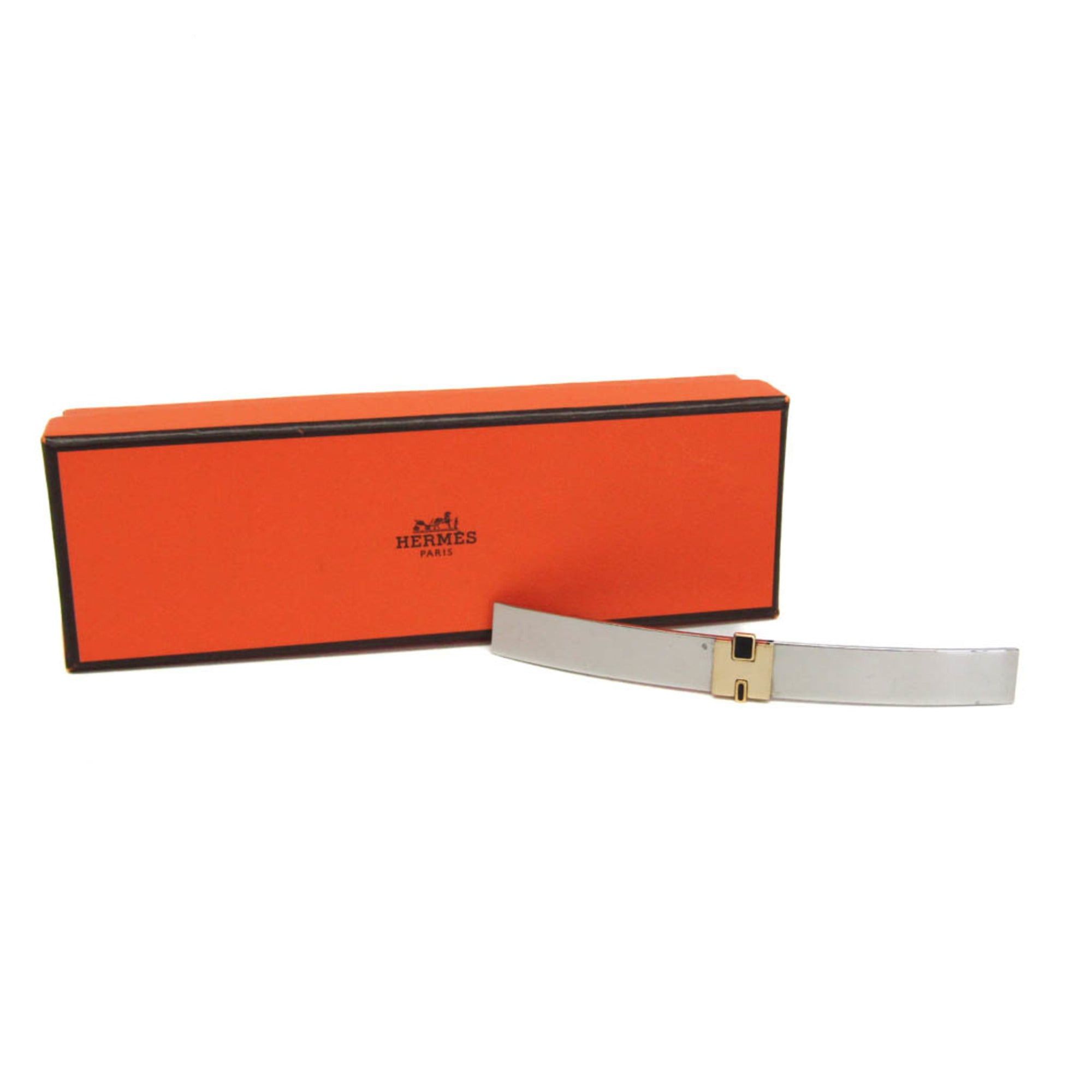 Hermes Hermes Eileen GM Metal Women's Barrette Gold,Silver Size ONE SIZE - 2 Thumbnail