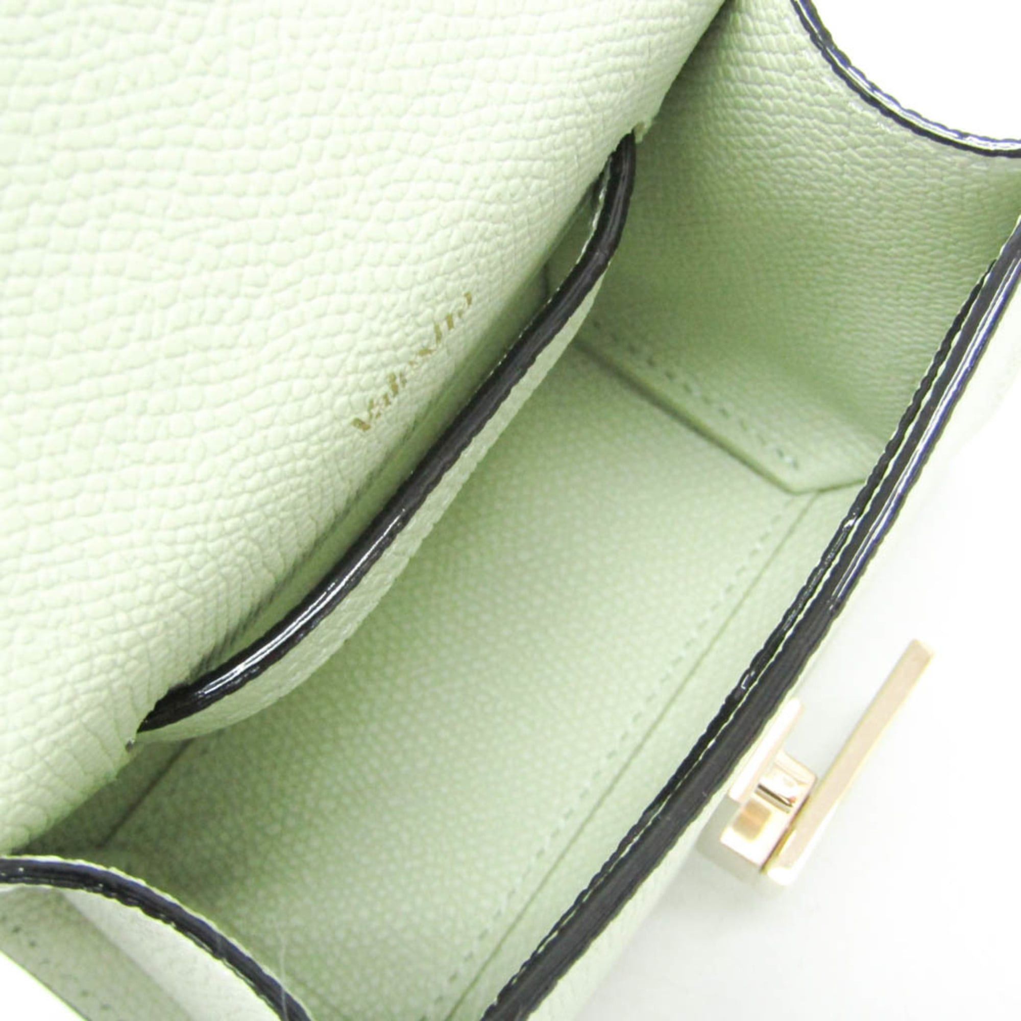 Valextra Valextra ISIDE BELT SGES0061028LOCPL99 Women's Leather Fanny Pack,Shoulder Bag Light Green Size ONE SIZE - 4 Thumbnail