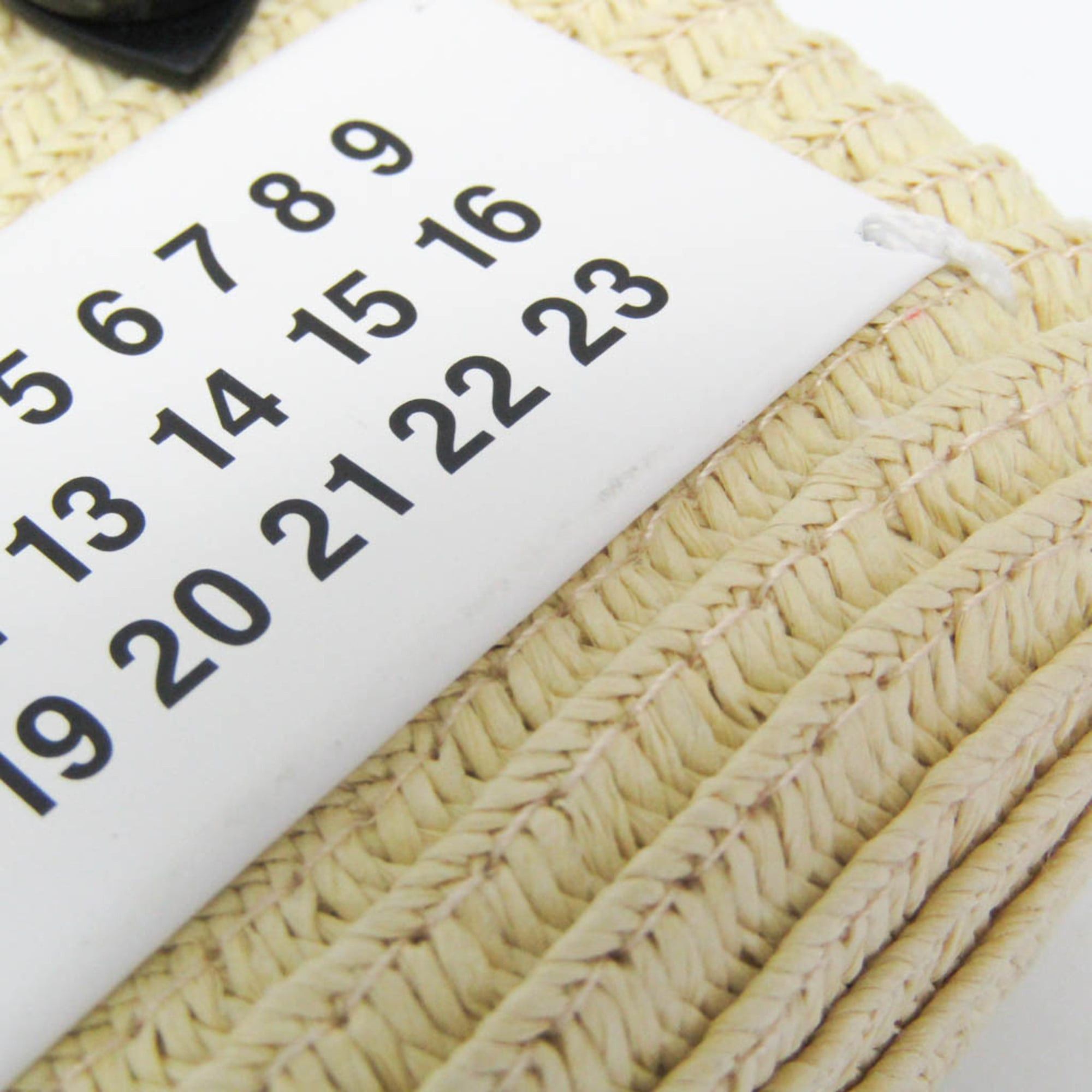 Maison Margiela Maison Margiela Micro Paper Tote Bag Charm SA1VL0006 Women's Leather,Polyester Pouch Beige,Black,White Size ONE SIZE - 6 Thumbnail