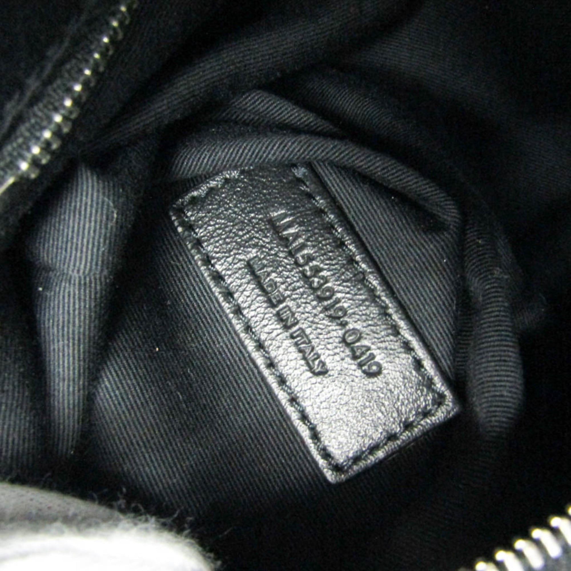 Saint Laurent Paris Saint Laurent Teddy Drawstring Bag 553919 Men,Women Leather,Canvas Backpack Black,Pink Size ONE SIZE - 10 Thumbnail