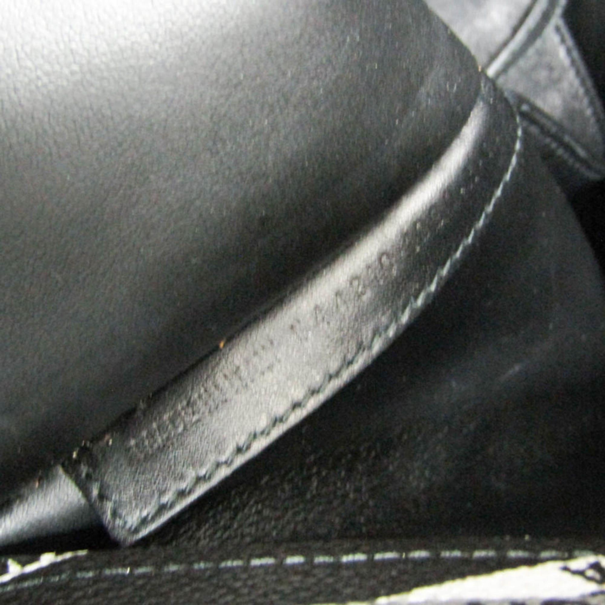 Balenciaga Balenciaga Logo Print 544310 Women,Men Leather Clutch Bag,Handbag Black,Gray Size ONE SIZE - 16 Thumbnail