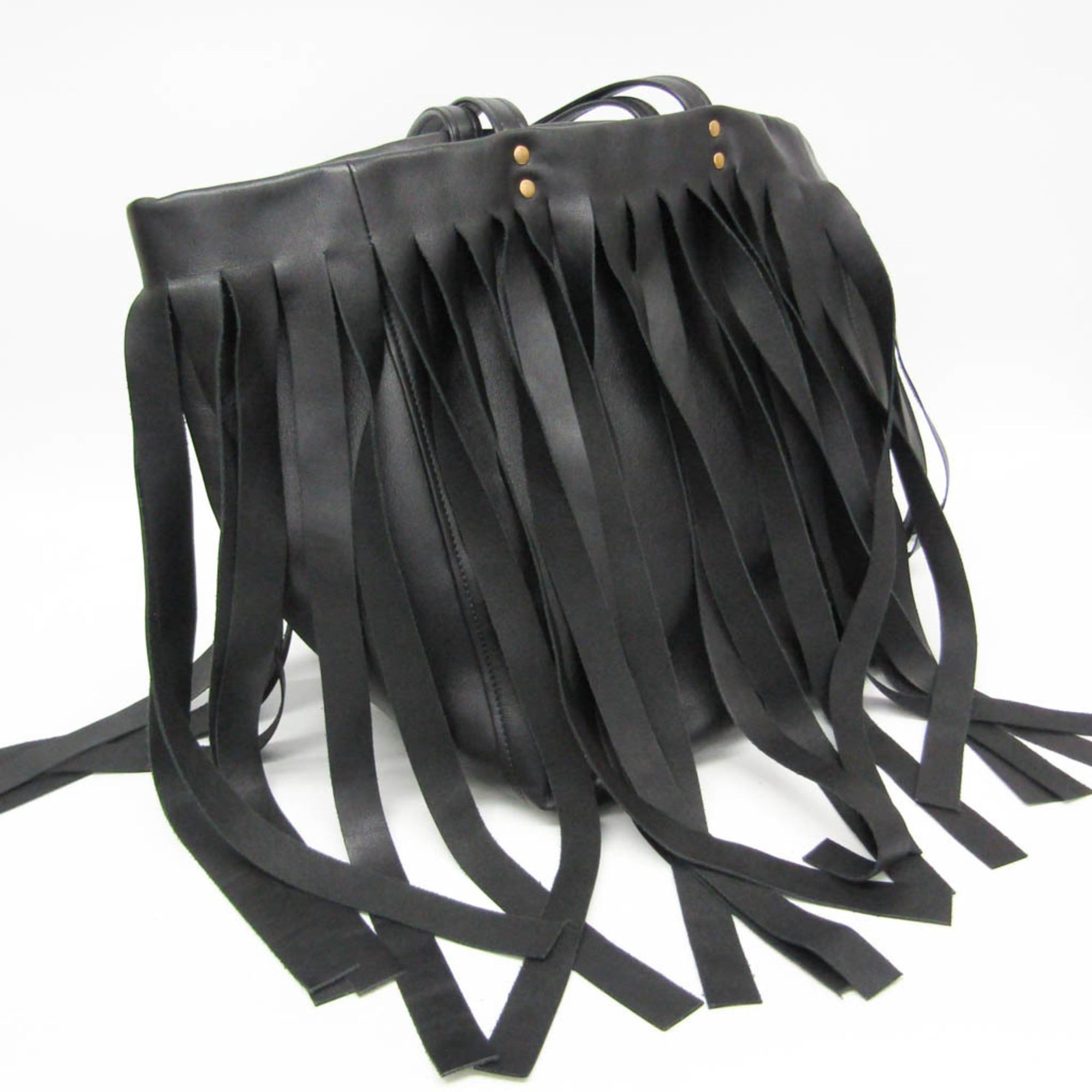Balenciaga Balenciaga Laundry Cabas S 517843 Women,Men Leather Shoulder Bag,Tote Bag Black Size ONE SIZE - 10 Thumbnail