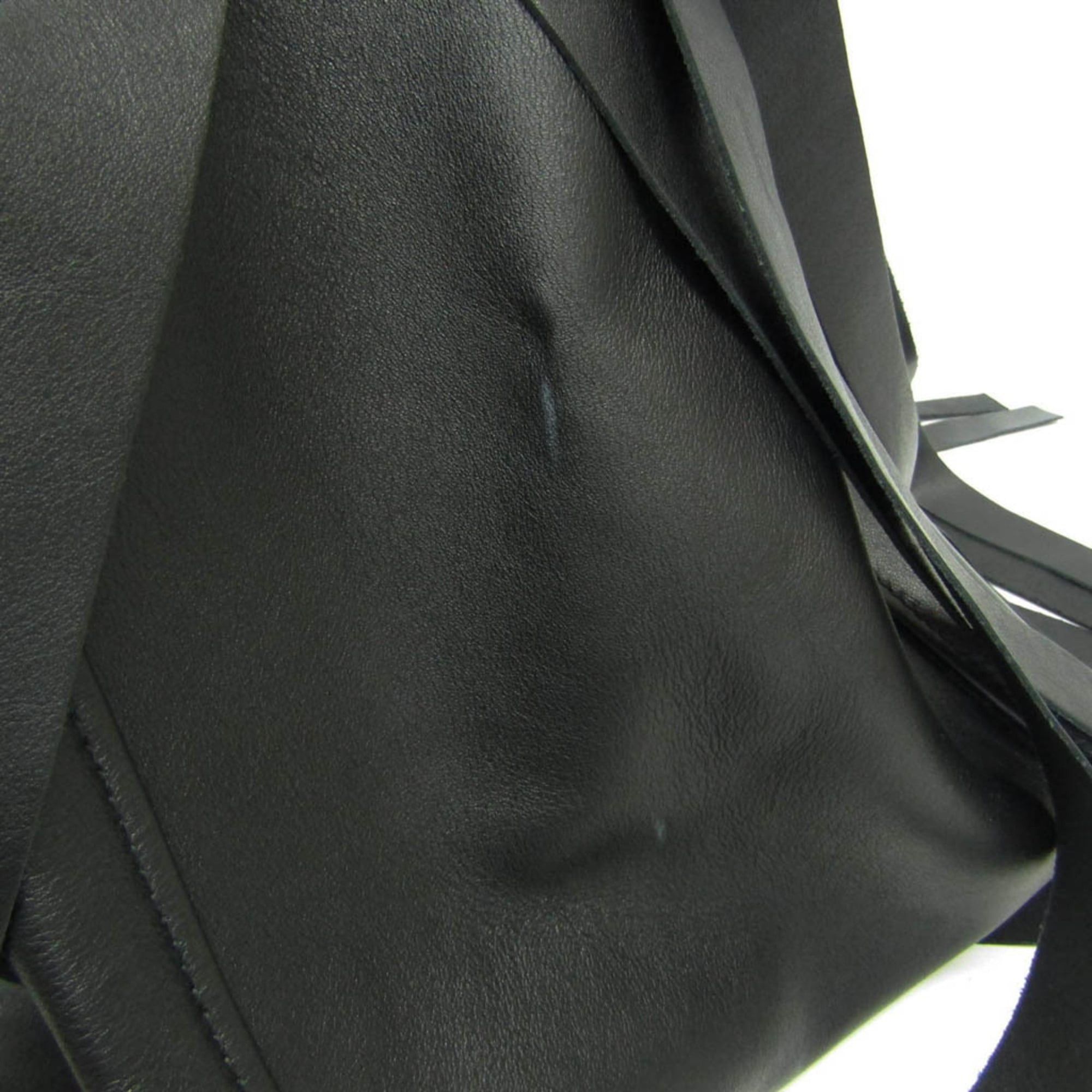 Balenciaga Balenciaga Laundry Cabas S 517843 Women,Men Leather Shoulder Bag,Tote Bag Black Size ONE SIZE - 6 Thumbnail