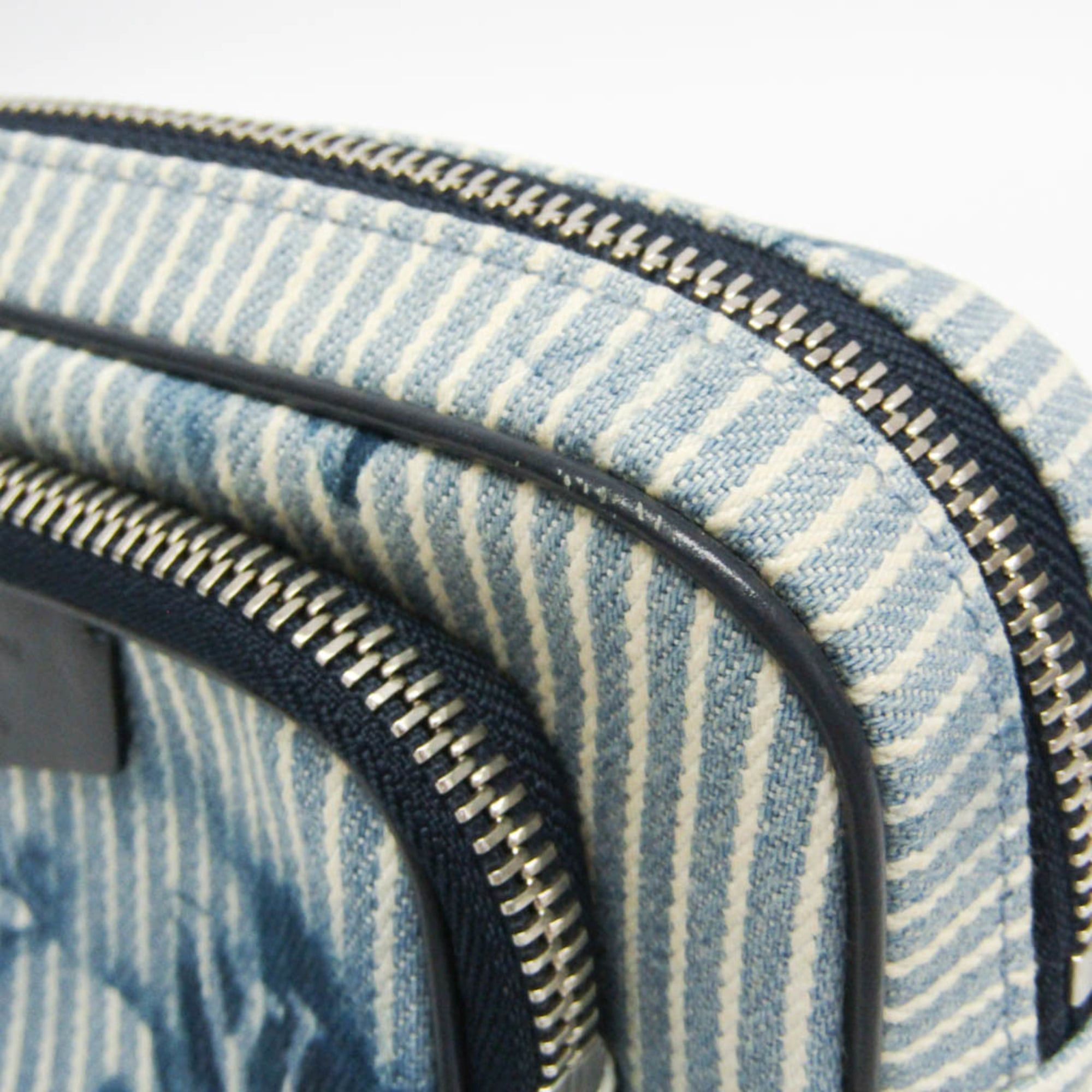 Louis Vuitton Louis Vuitton Monogram Outdoor Pouch Summer Collection M80462 Men,Women Pouch,Shoulder Bag Blue,White Size ONE SIZE - 9 Thumbnail