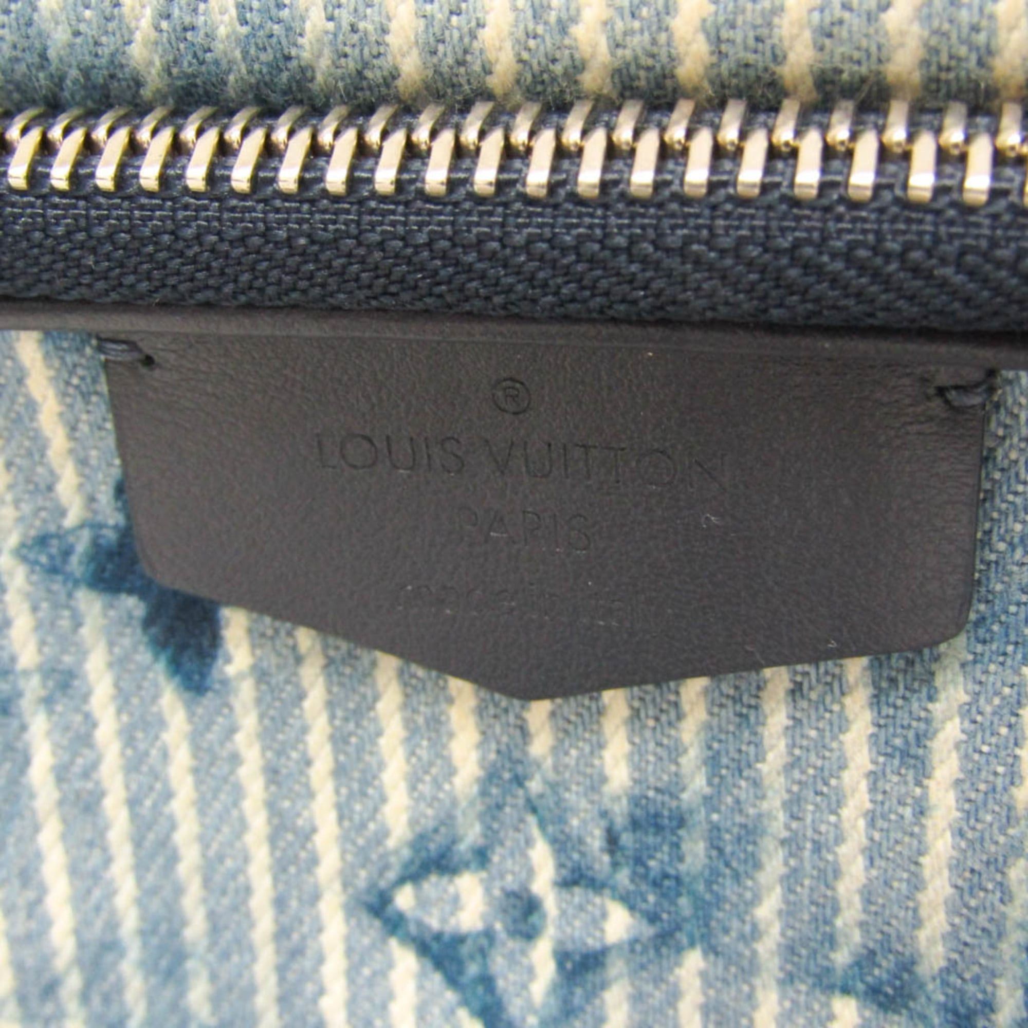 Louis Vuitton Louis Vuitton Monogram Outdoor Pouch Summer Collection M80462 Men,Women Pouch,Shoulder Bag Blue,White Size ONE SIZE - 13 Thumbnail