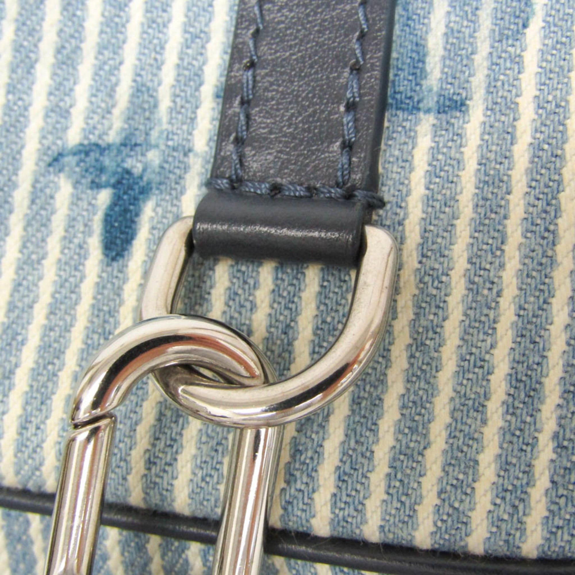 Louis Vuitton Louis Vuitton Monogram Outdoor Pouch Summer Collection M80462 Men,Women Pouch,Shoulder Bag Blue,White Size ONE SIZE - 10 Thumbnail