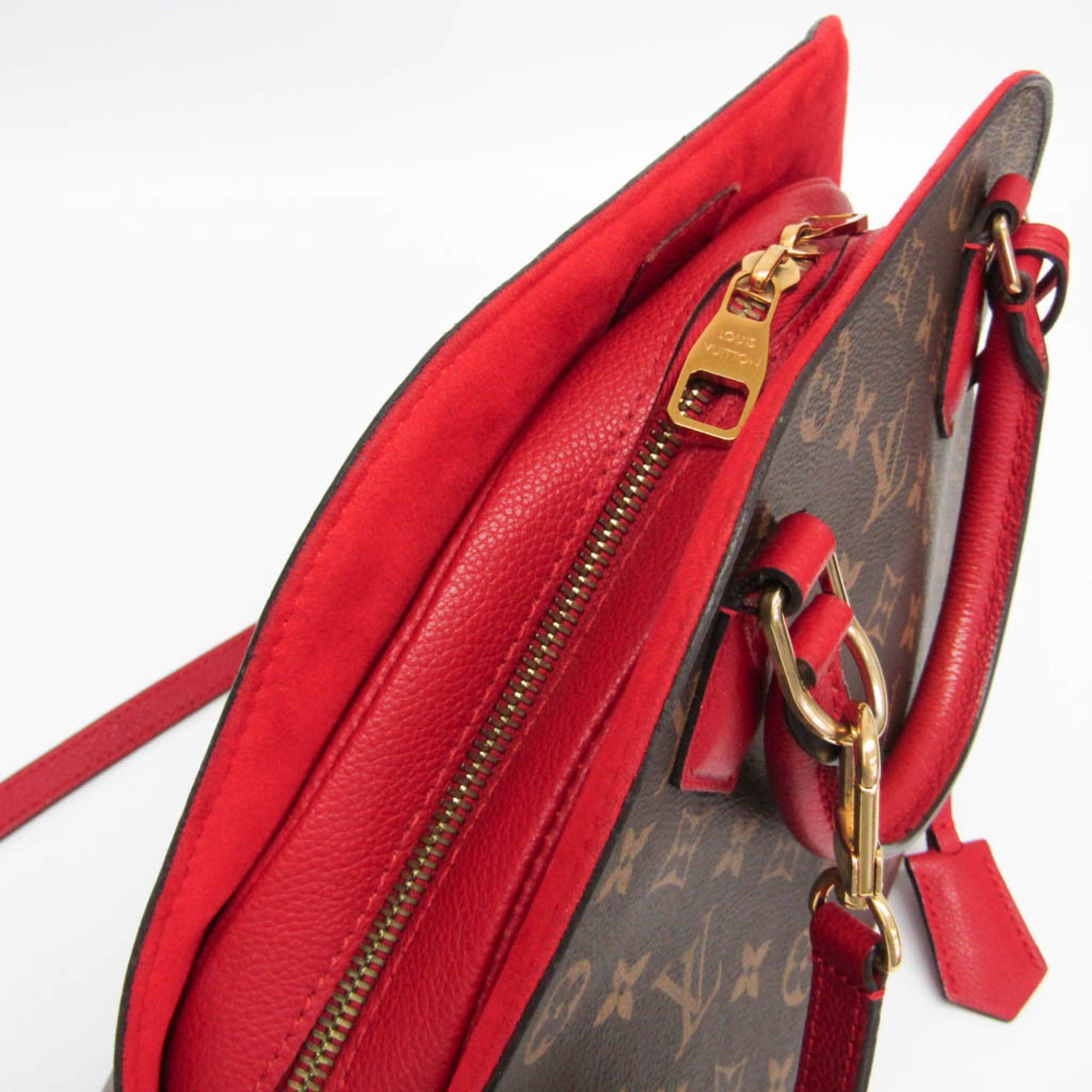 Louis Vuitton Louis Vuitton Monogram Alma Bag Into Bag M41779 Women's Handbag,Shoulder Bag Monogram,Rouge Size ONE SIZE - 15 Thumbnail