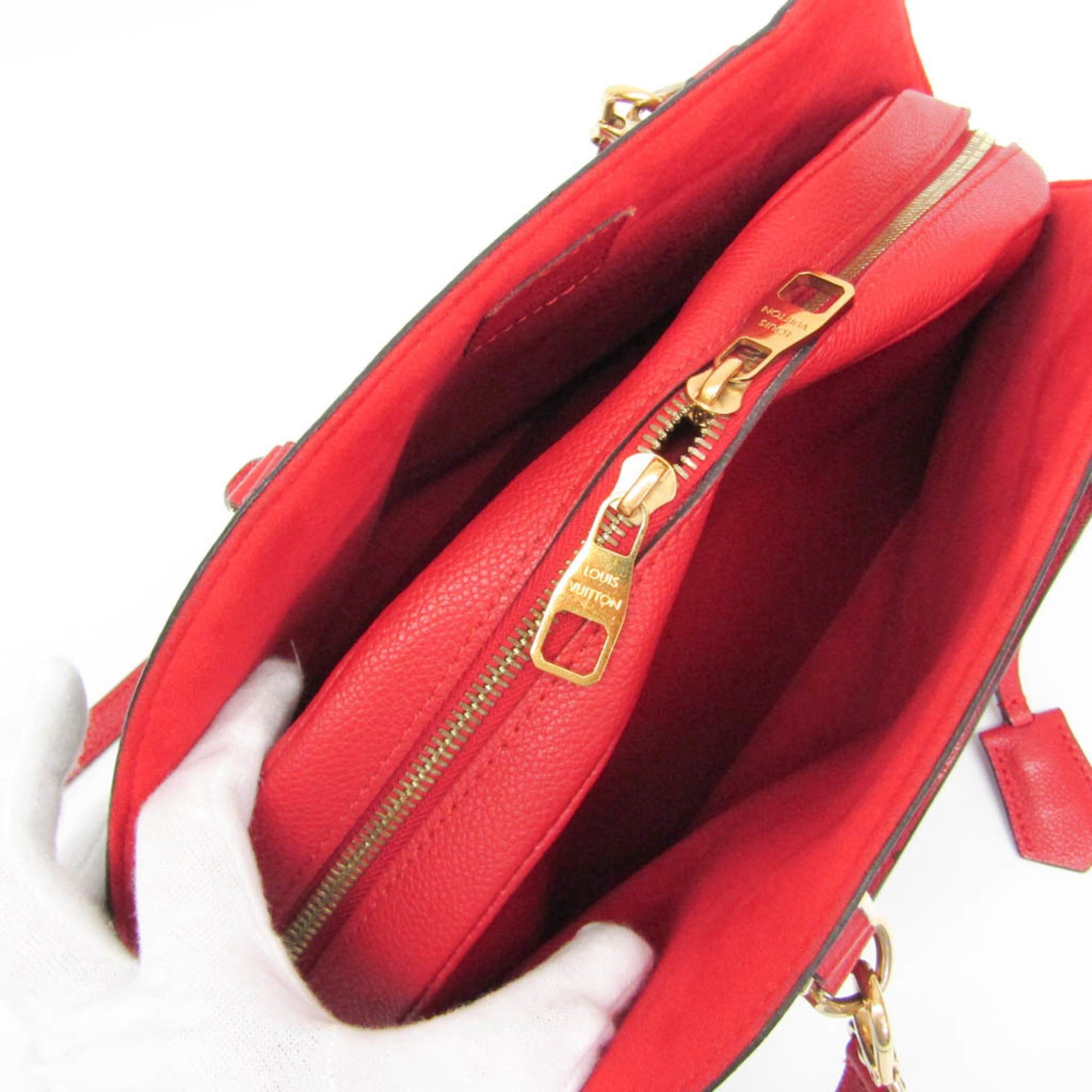 Louis Vuitton Louis Vuitton Monogram Alma Bag Into Bag M41779 Women's Handbag,Shoulder Bag Monogram,Rouge Size ONE SIZE - 4 Thumbnail