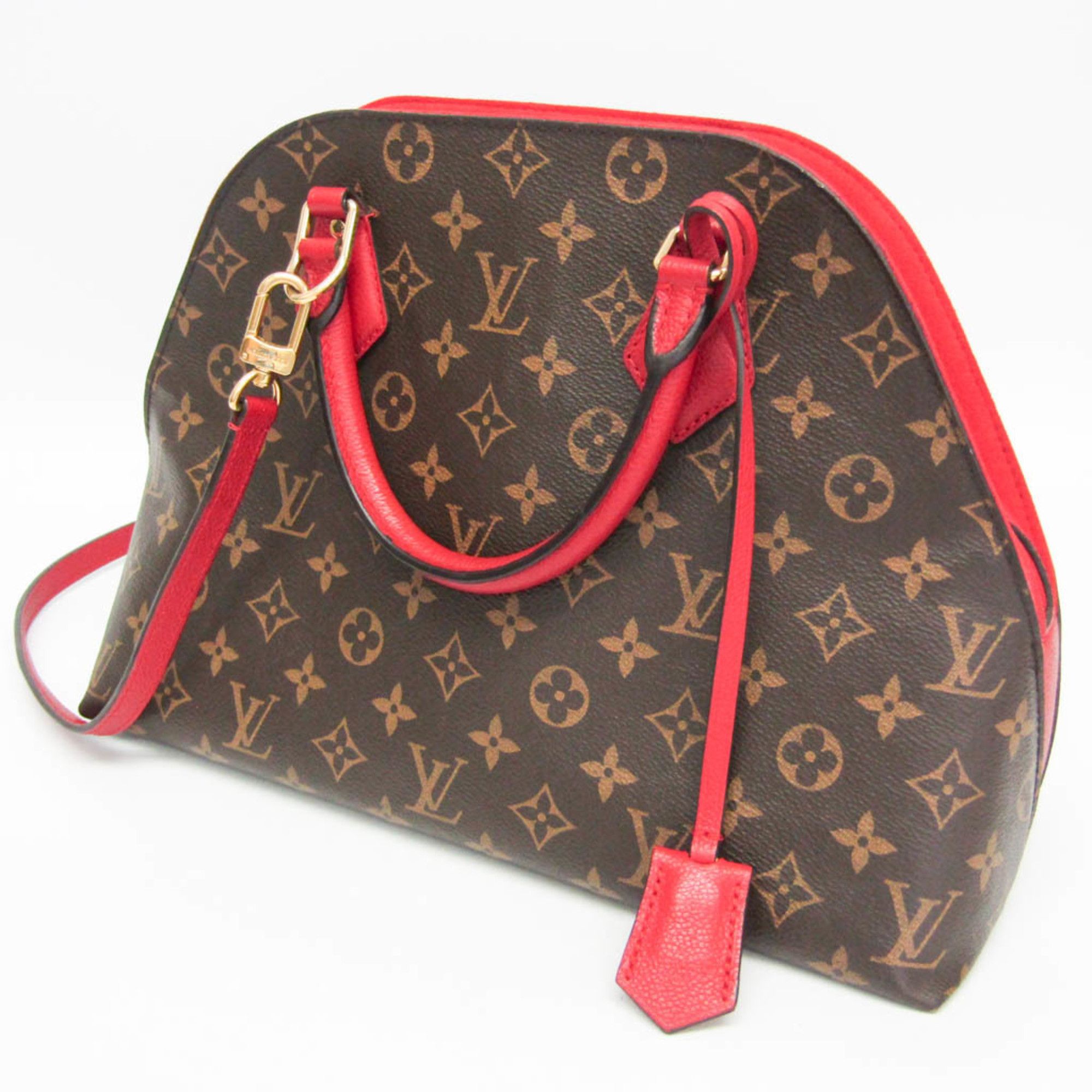 Louis Vuitton Louis Vuitton Monogram Alma Bag Into Bag M41779 Women's Handbag,Shoulder Bag Monogram,Rouge Size ONE SIZE - 9 Thumbnail