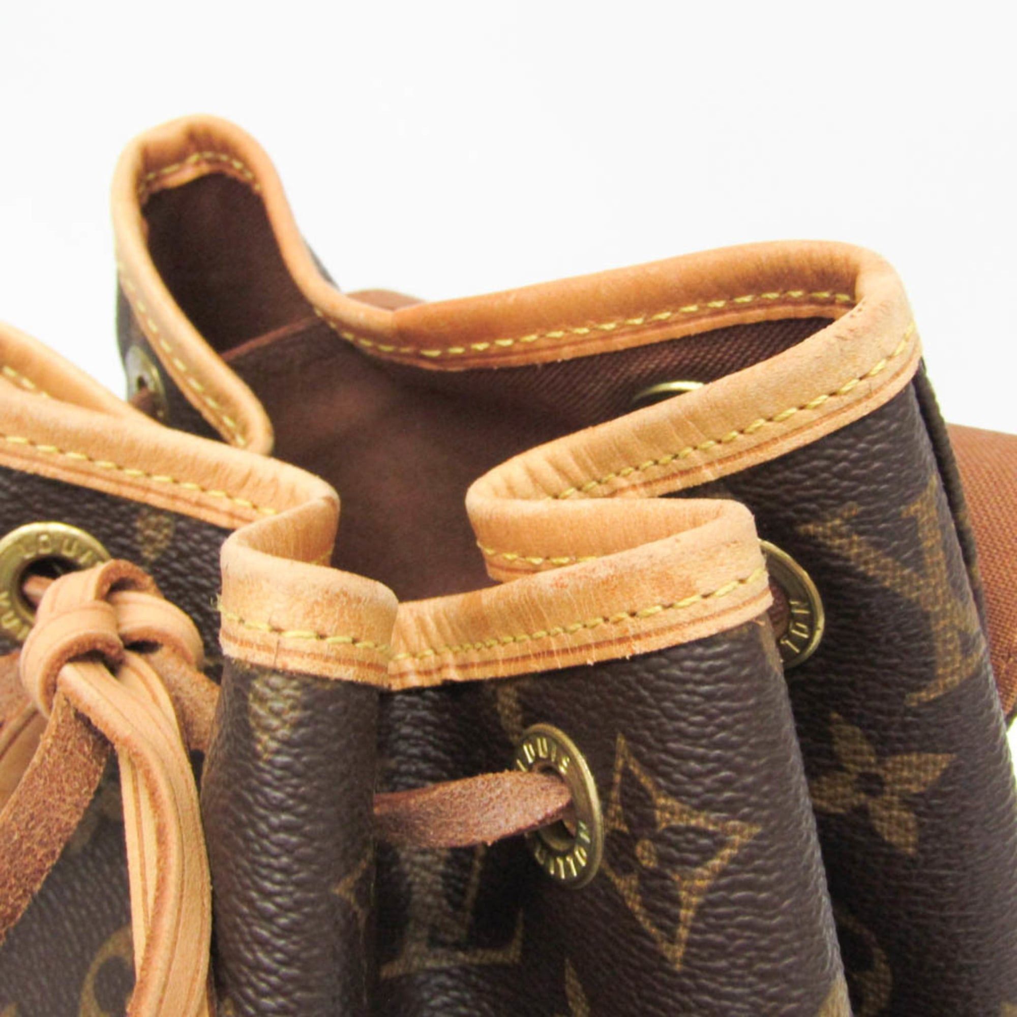 Louis Vuitton Louis Vuitton Monogram Montsouris MM M51136 Women's Backpack Brown Size ONE SIZE - 12 Thumbnail