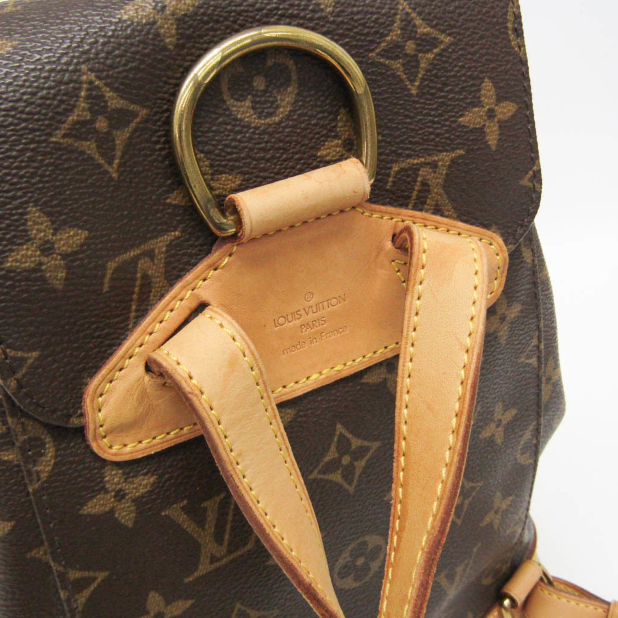 Louis Vuitton Louis Vuitton Monogram Montsouris MM M51136 Women's Backpack Brown Size ONE SIZE - 11 Thumbnail