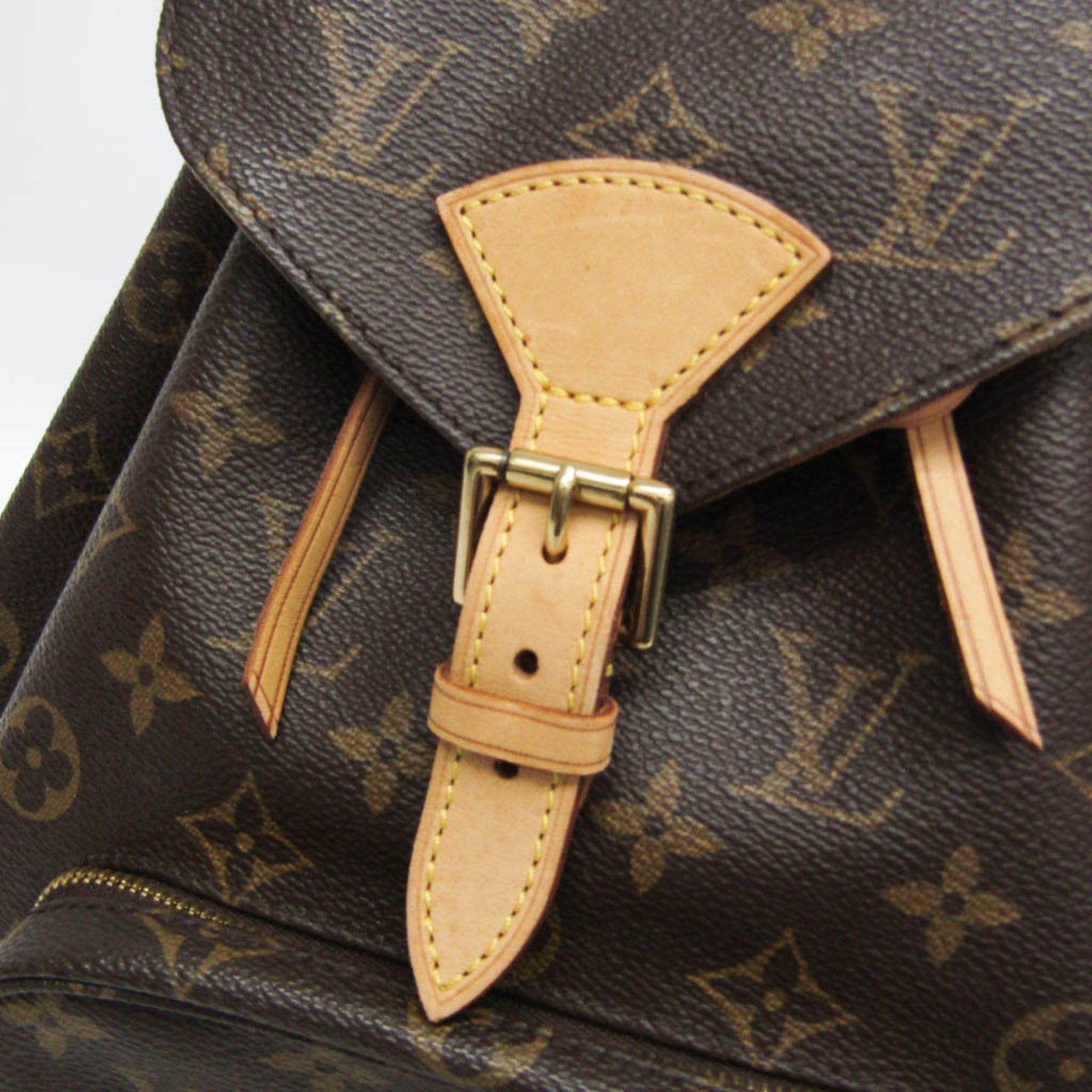 Louis Vuitton Louis Vuitton Monogram Montsouris MM M51136 Women's Backpack Brown Size ONE SIZE - 8 Thumbnail