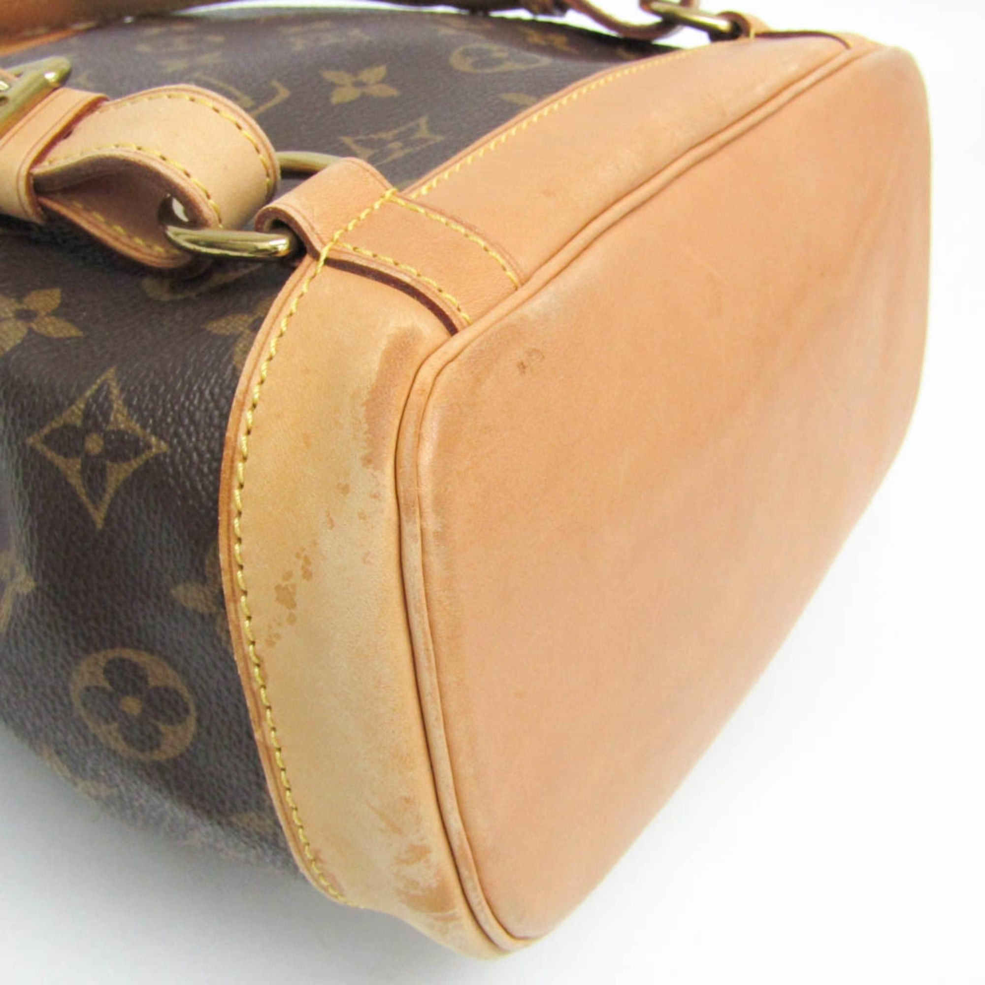 Louis Vuitton Louis Vuitton Monogram Montsouris MM M51136 Women's Backpack Brown Size ONE SIZE - 5 Thumbnail