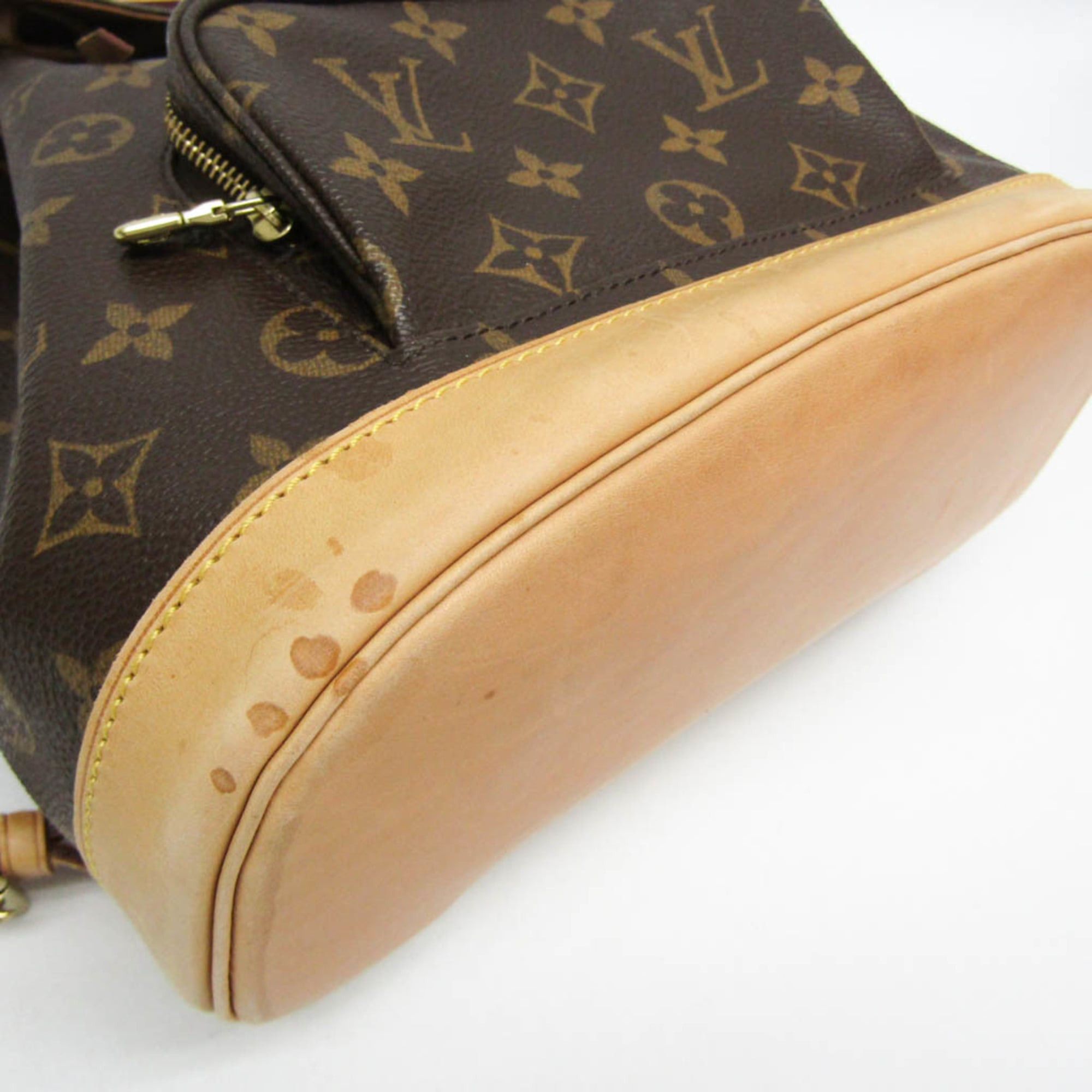 Louis Vuitton Louis Vuitton Monogram Montsouris MM M51136 Women's Backpack Brown Size ONE SIZE - 6 Thumbnail