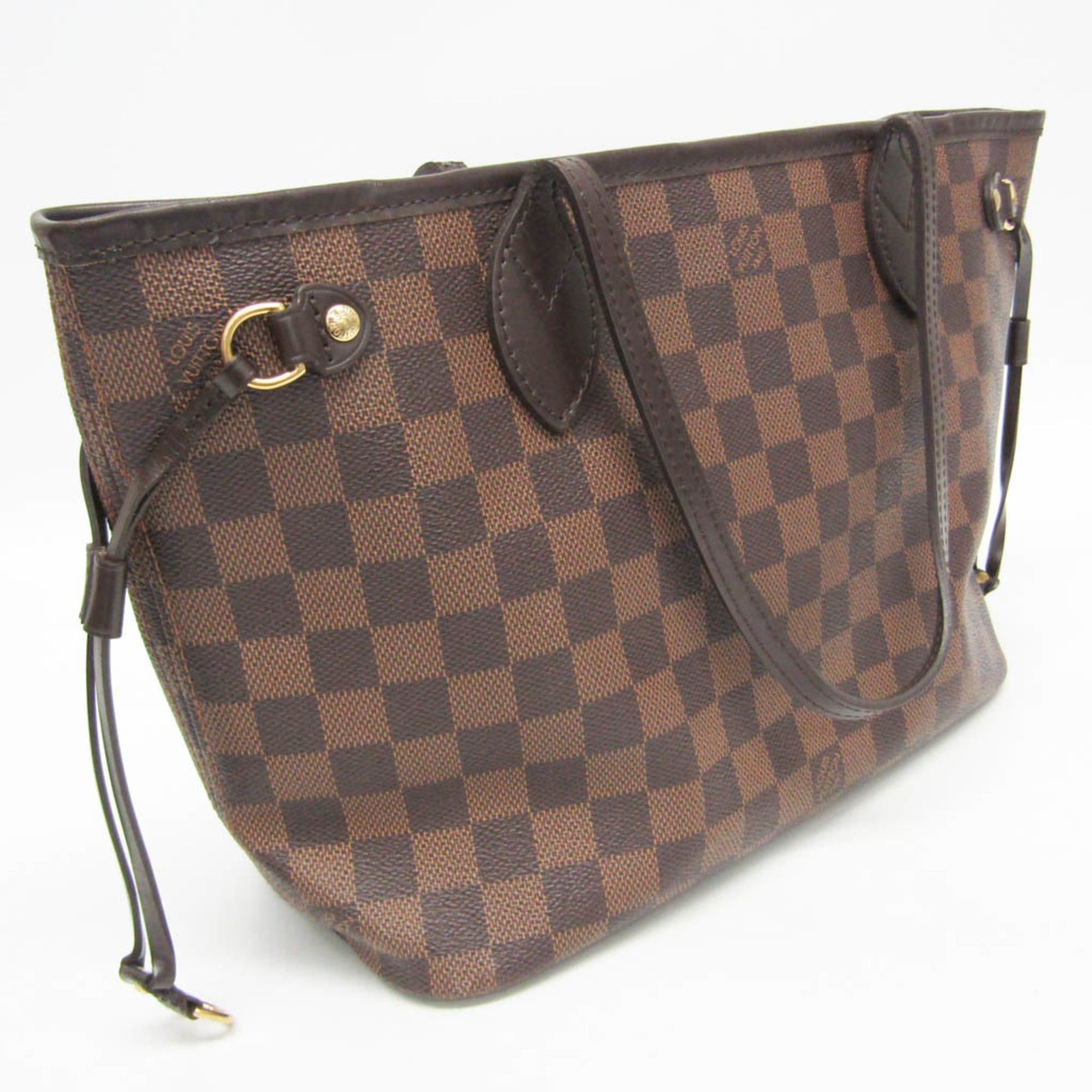 Louis Vuitton Louis Vuitton Damier Neverfull PM N51109 Women's Tote Bag Ebene Size ONE SIZE - 9 Thumbnail