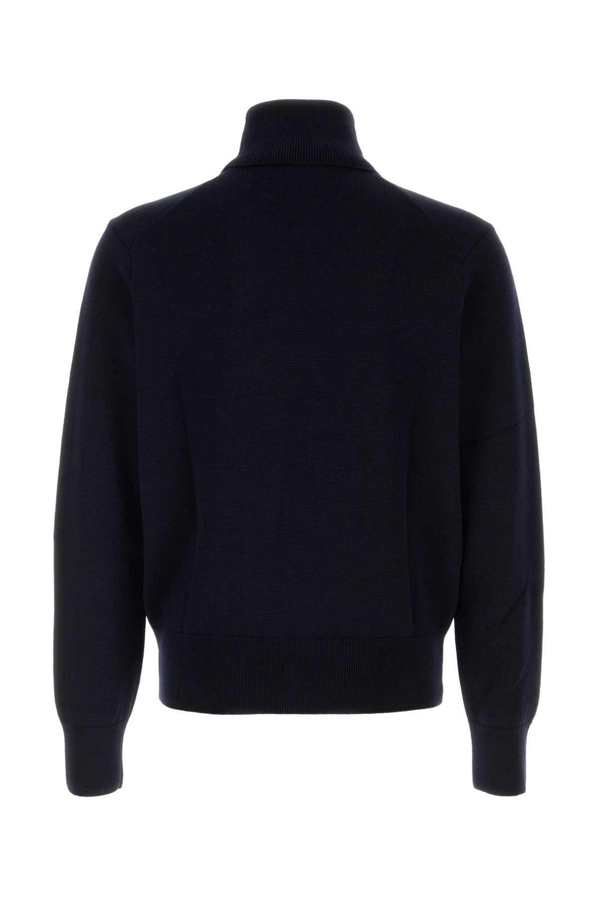 AMI Midnight Blue Wool Sweater Size US XS / EU 42 / 0 - 2 Thumbnail