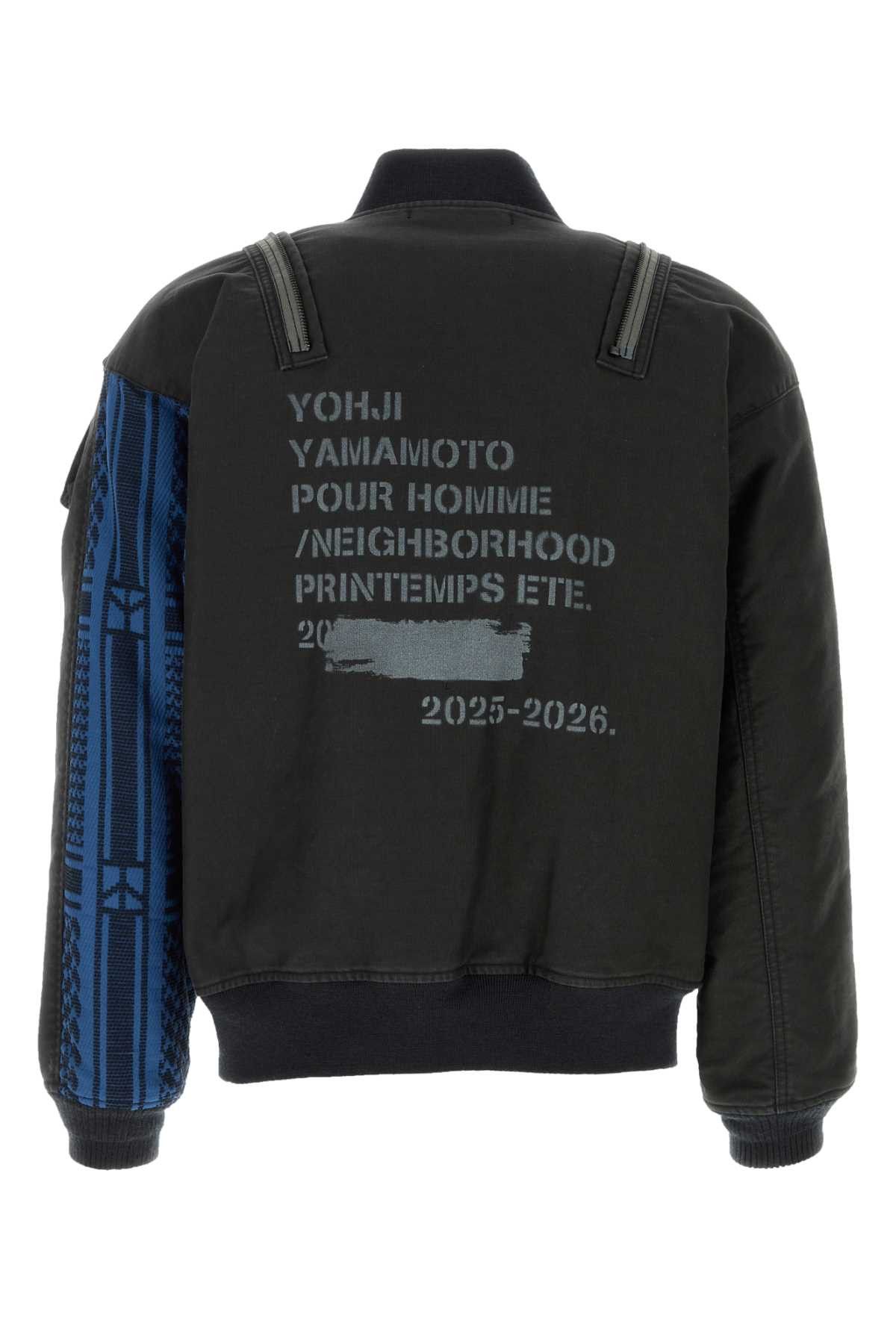 Yohji Yamamoto Black Denim Yohji Yamamoto X Neighborhood Bomber Jacket Size US L / EU 52-54 / 3 - 2 Thumbnail