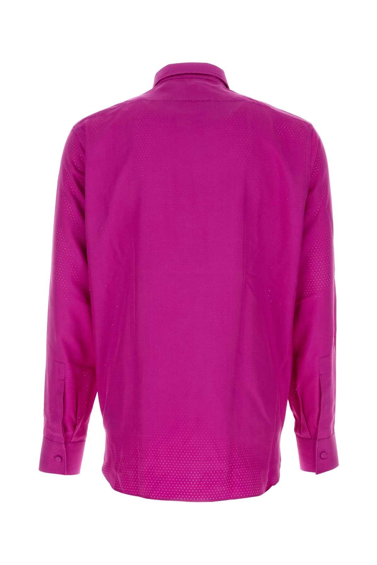 Tom Ford Fuchsia Twill Shirt Size US XL / EU 56 / 4 - 2 Thumbnail