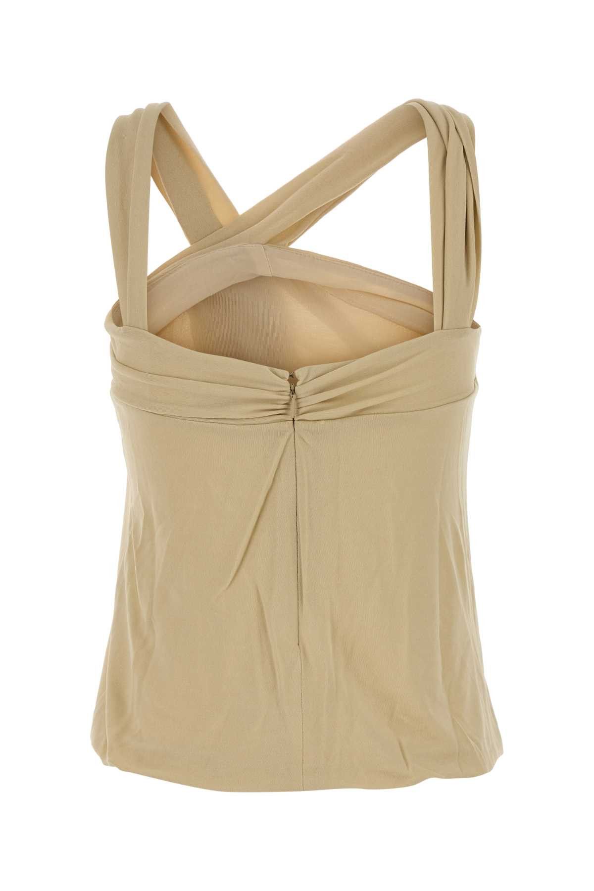 Isabel Marant Beige Viscose Neya Top Size S / US 4 / IT 40 - 2 Thumbnail