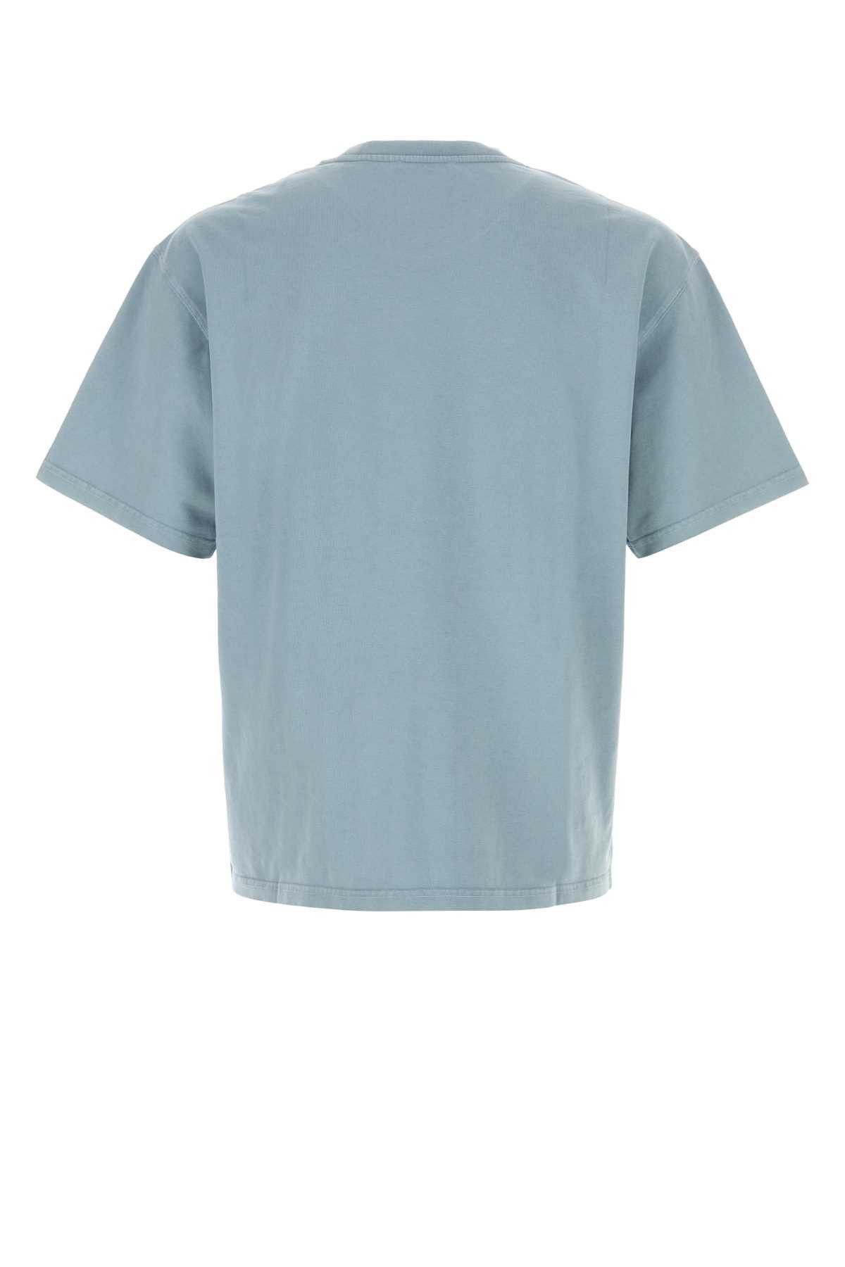 Marni Powder Blue Cotton T-Shirt Size US M / EU 48-50 / 2 - 2 Thumbnail