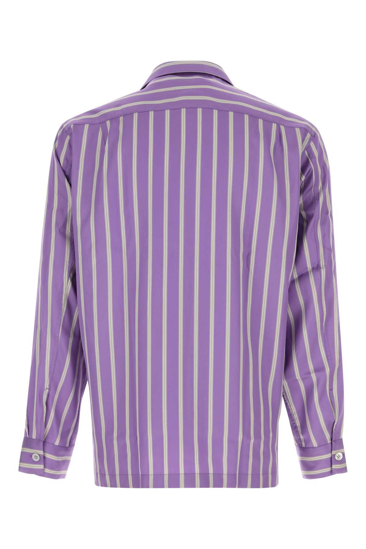 Tom Ford Printed Satin Shirt Size US L / EU 52-54 / 3 - 2 Thumbnail