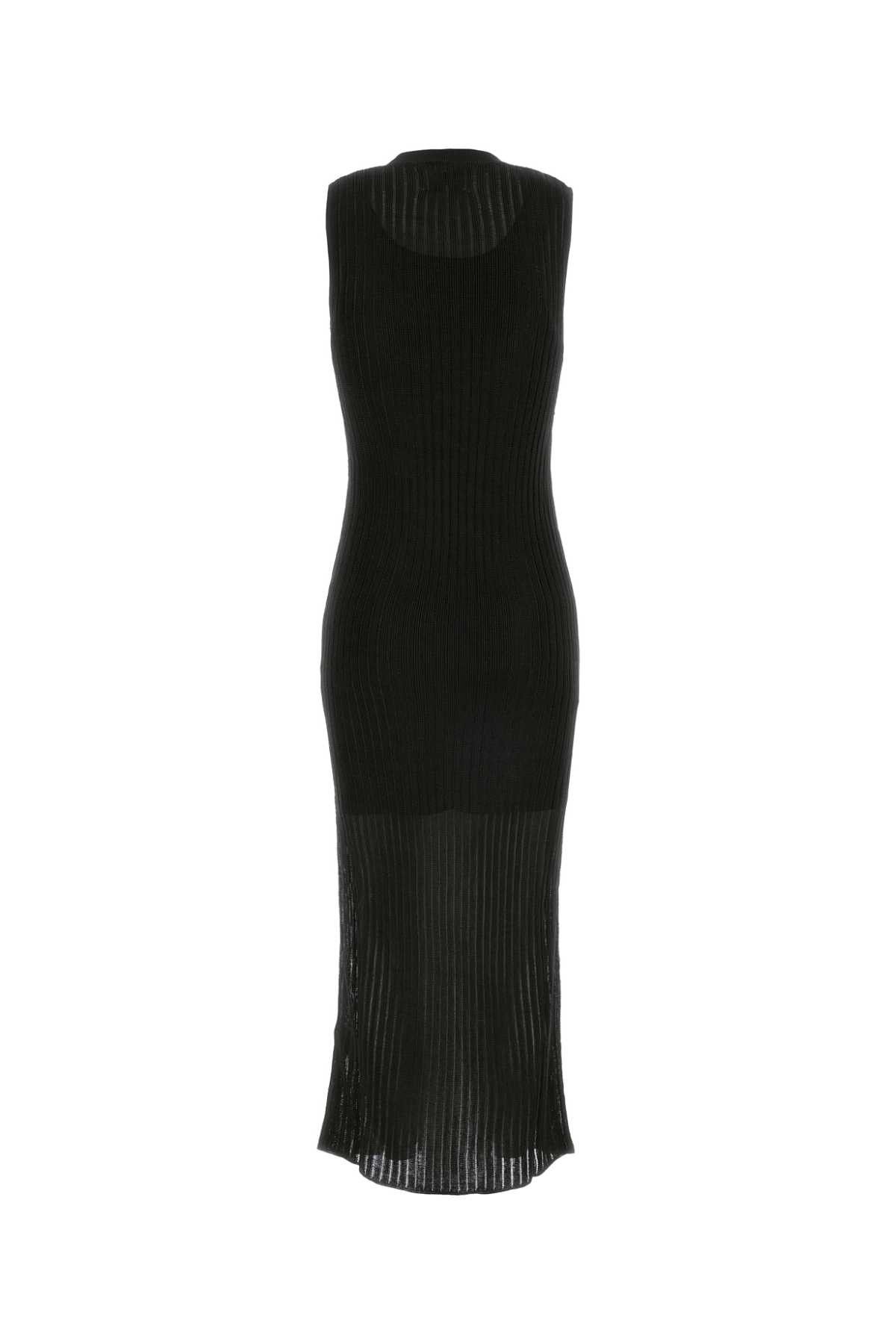 Loulou de Saison Black Knit Icaria Dress Size XS / US 0-2 / IT 36-38 - 2 Thumbnail