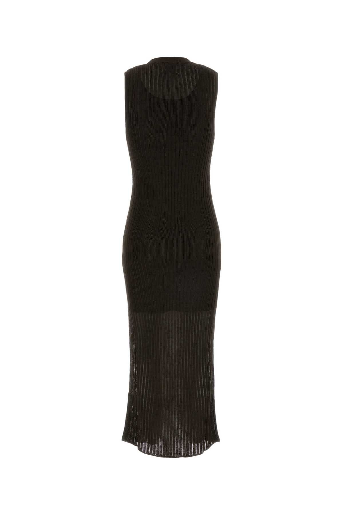 Loulou de Saison Chocolate Knit Icaria Dress Size XS / US 0-2 / IT 36-38 - 2 Thumbnail