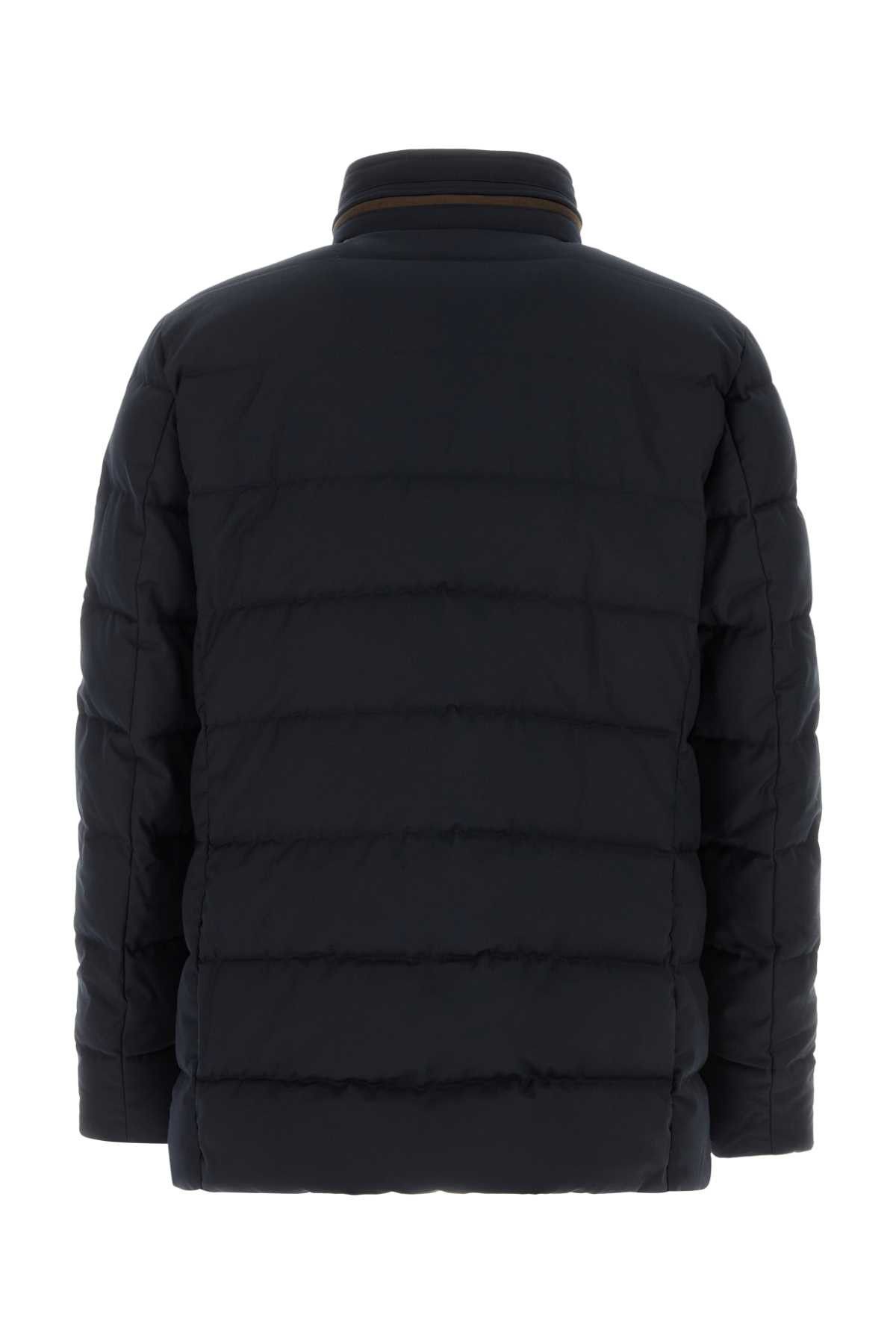 MooRER Midnight Blue Polyester Blend Ilvo Down Jacket Size US XXL / EU 58 / 5 - 2 Thumbnail