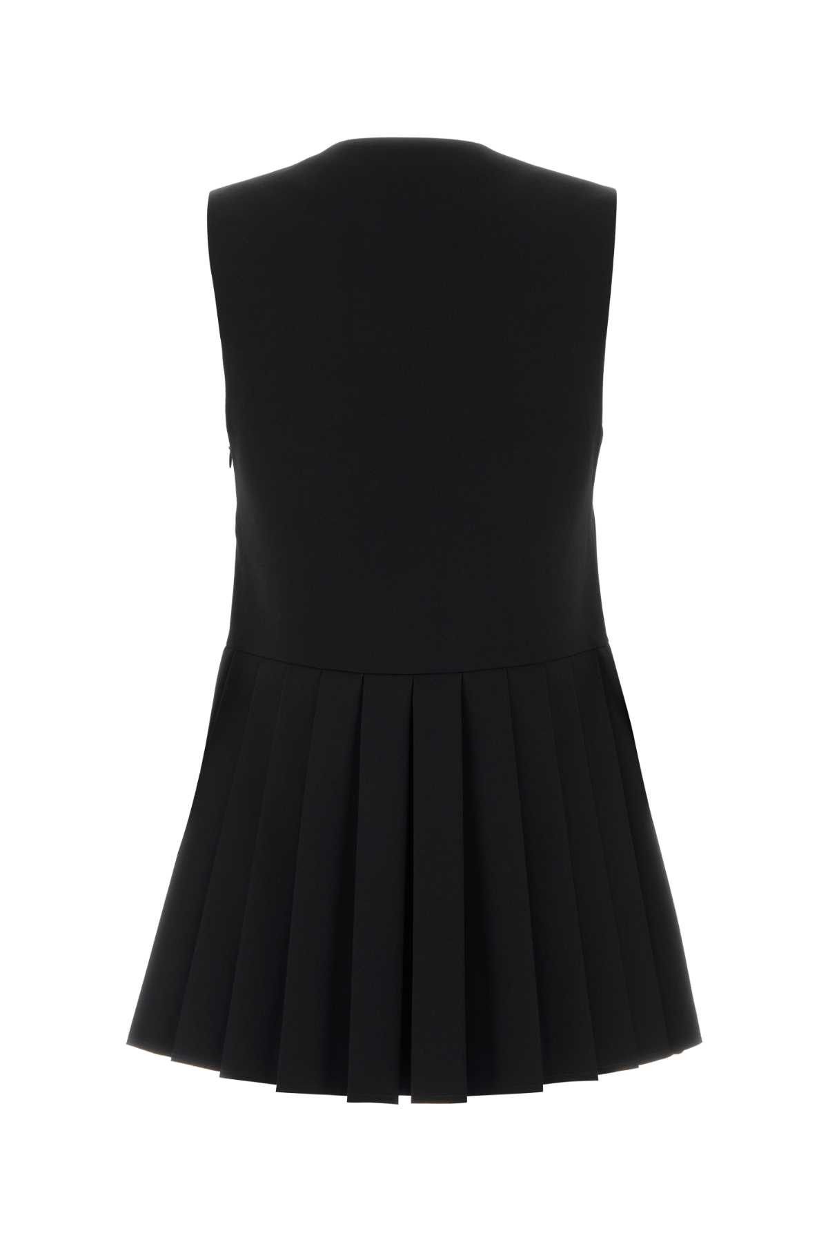 Jil Sander Black Wool Top Size XS / US 0-2 / IT 36-38 - 2 Thumbnail