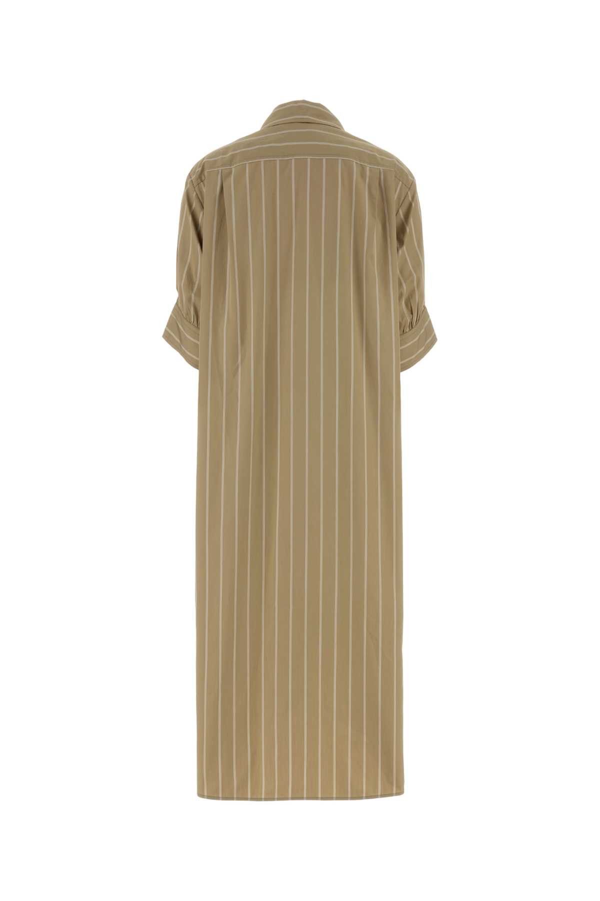 Jil Sander Embroidered Poplin Shirt Dress Size XS / US 0-2 / IT 36-38 - 2 Thumbnail