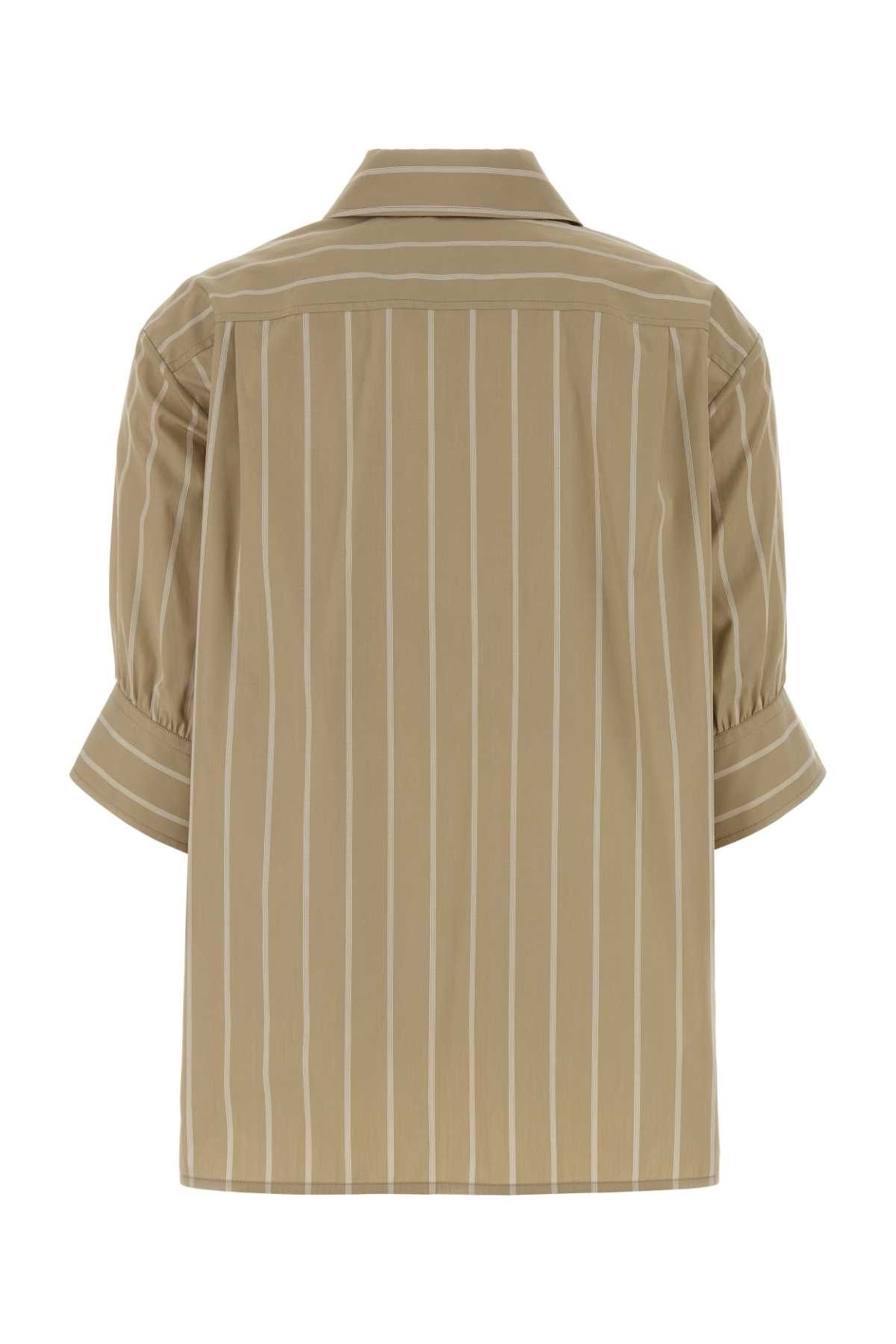 Jil Sander Embroidered Poplin Shirt Size S / US 4 / IT 40 - 2 Thumbnail