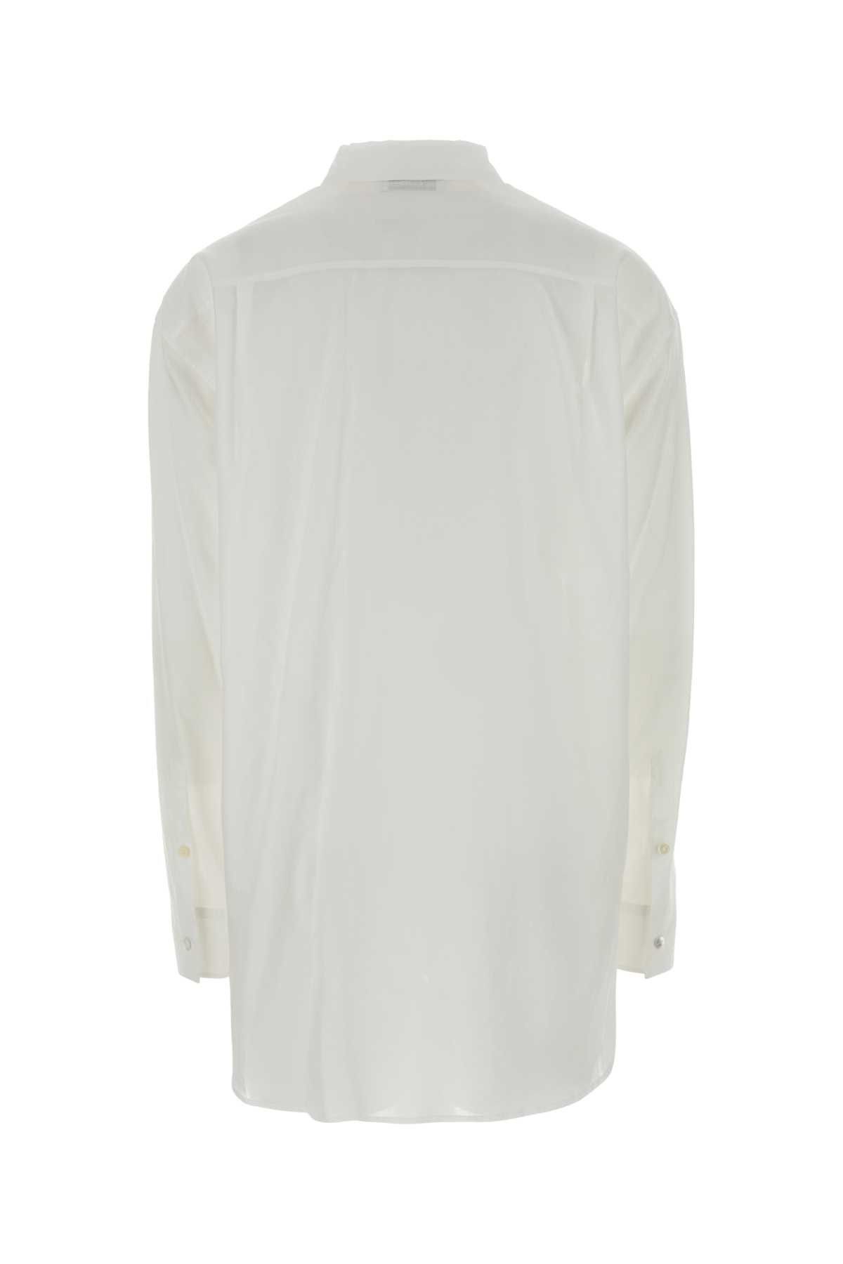 Jil Sander White Muslin Shirt Size M / US 6-8 / IT 42-44 - 2 Thumbnail