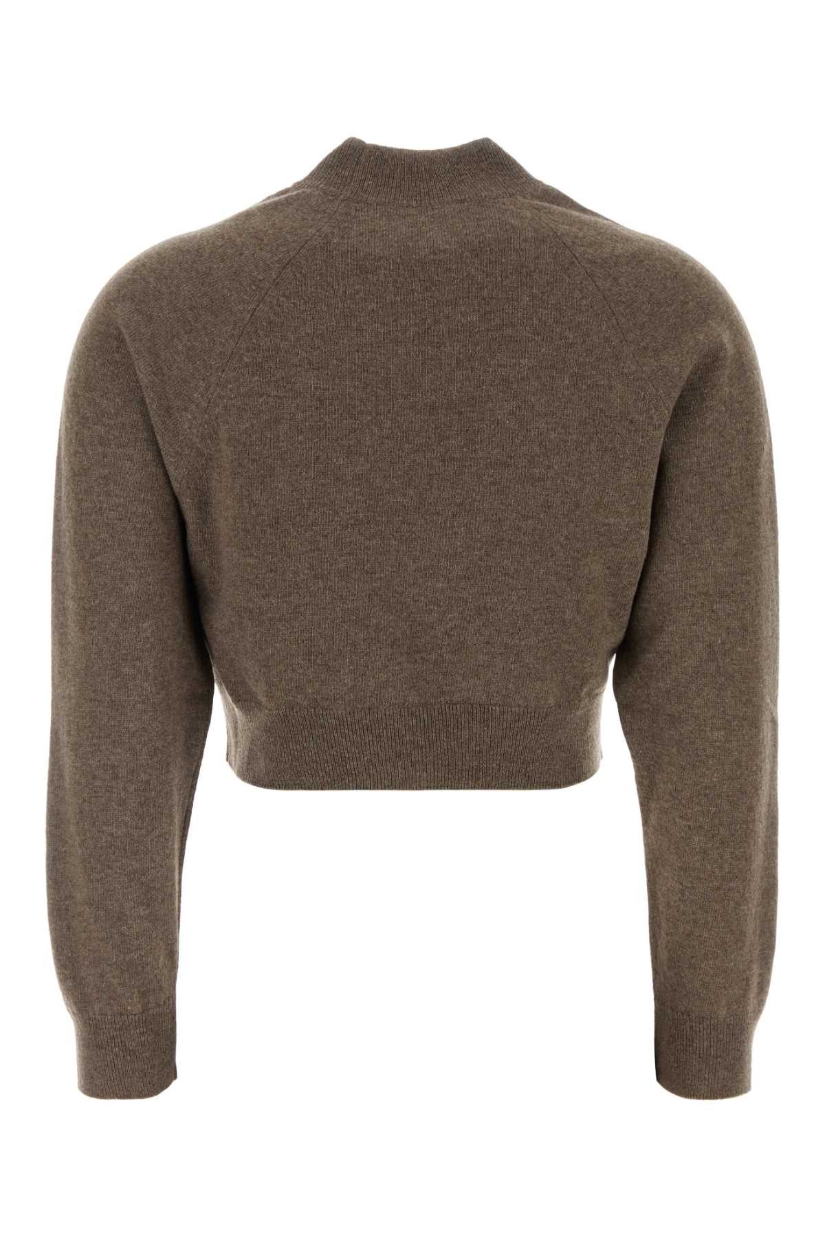 Jil Sander Mud Wool Blend Sweater Size M / US 6-8 / IT 42-44 - 2 Thumbnail