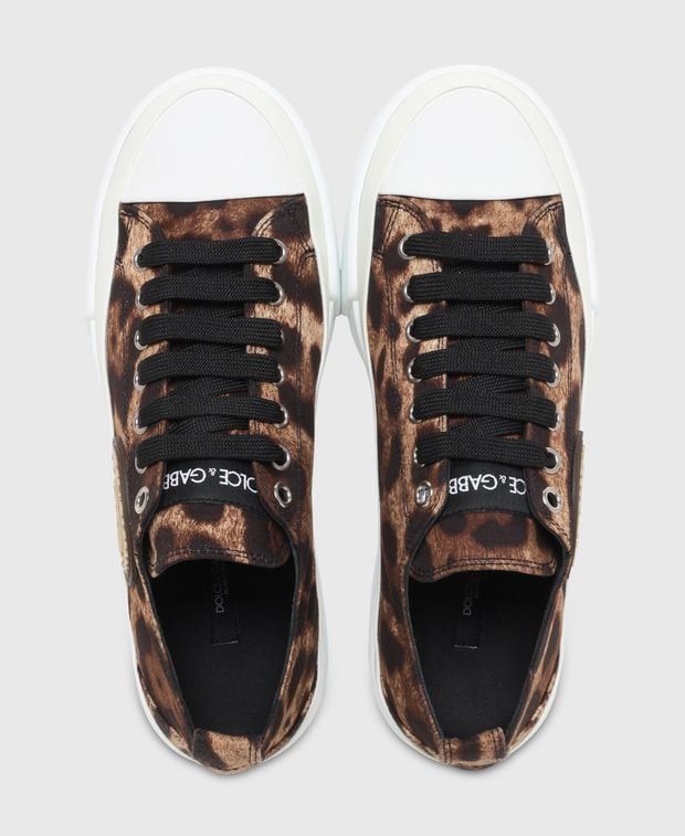 Dolce & Gabbana Haalm Leo Sneakers Size US 6 / IT 36 - 3 Thumbnail