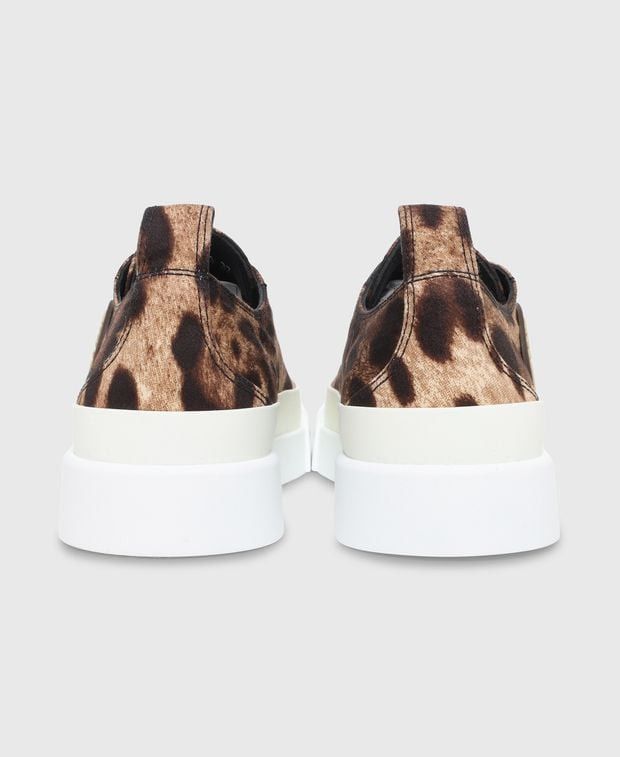 Dolce & Gabbana Haalm Leo Sneakers Size US 6 / IT 36 - 2 Thumbnail