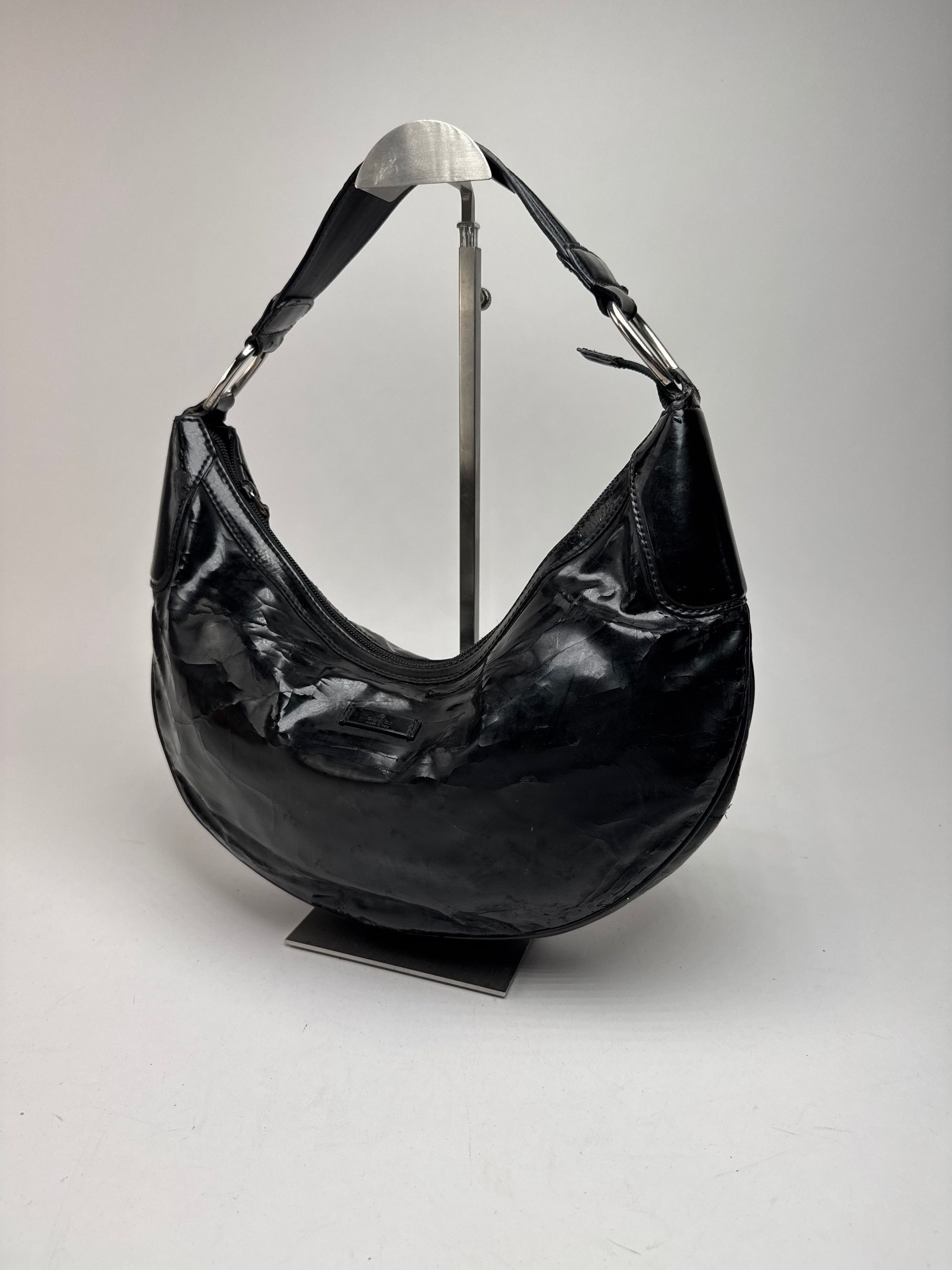 Gucci Vintage Leather bag black Size ONE SIZE - 10 Thumbnail