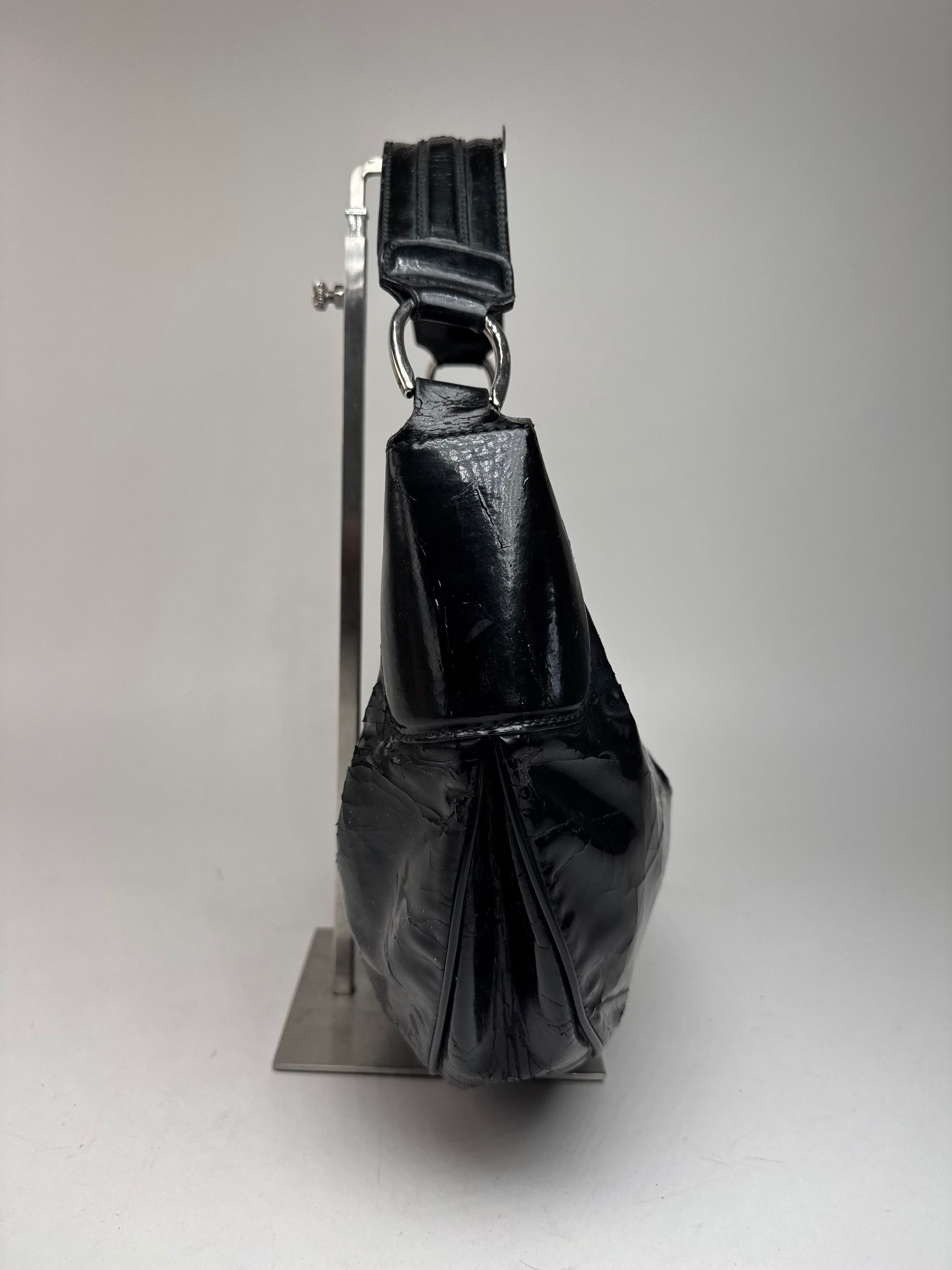 Gucci Vintage Leather bag black Size ONE SIZE - 9 Thumbnail