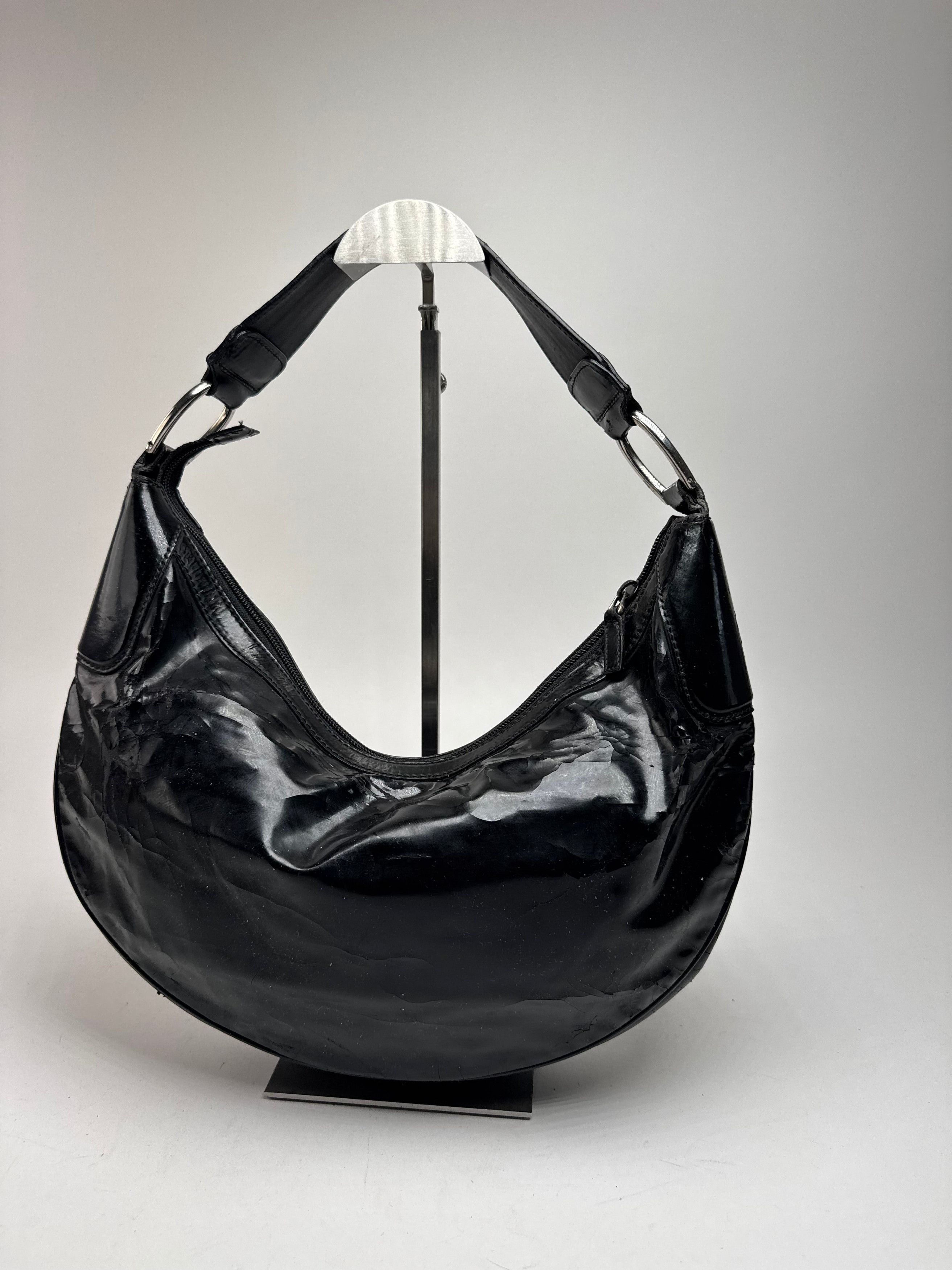 Gucci Vintage Leather bag black Size ONE SIZE - 7 Thumbnail
