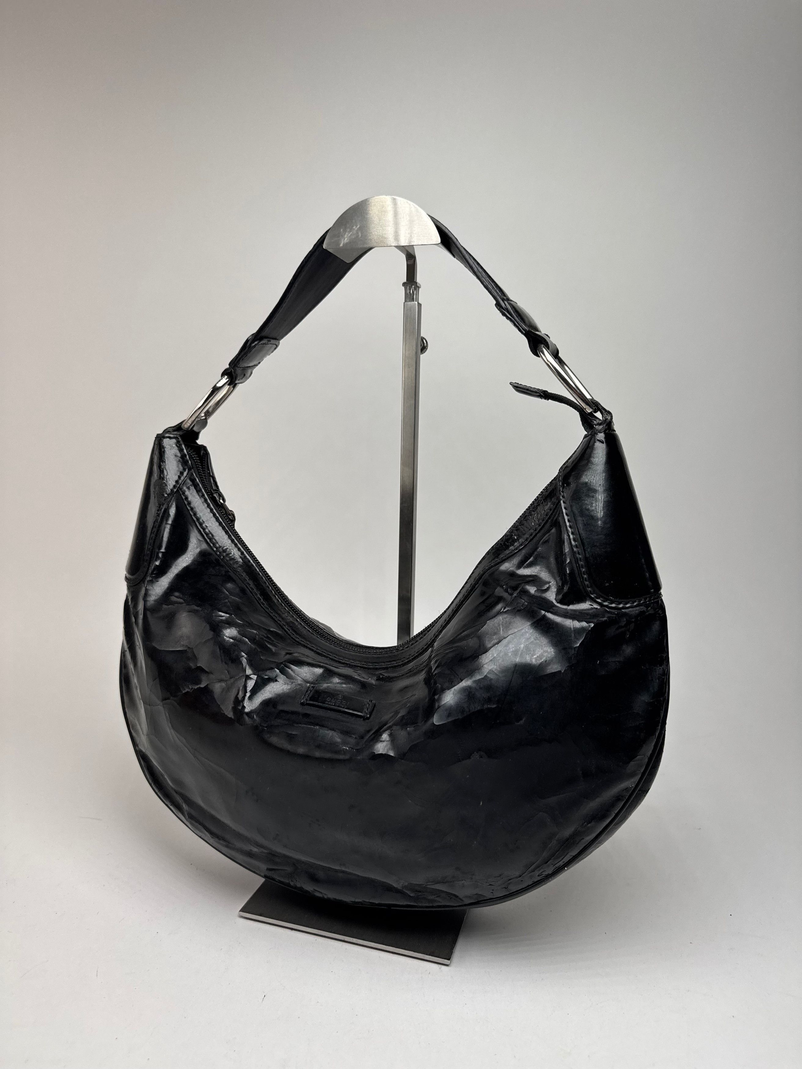 Gucci Vintage Leather bag black Size ONE SIZE - 12 Thumbnail