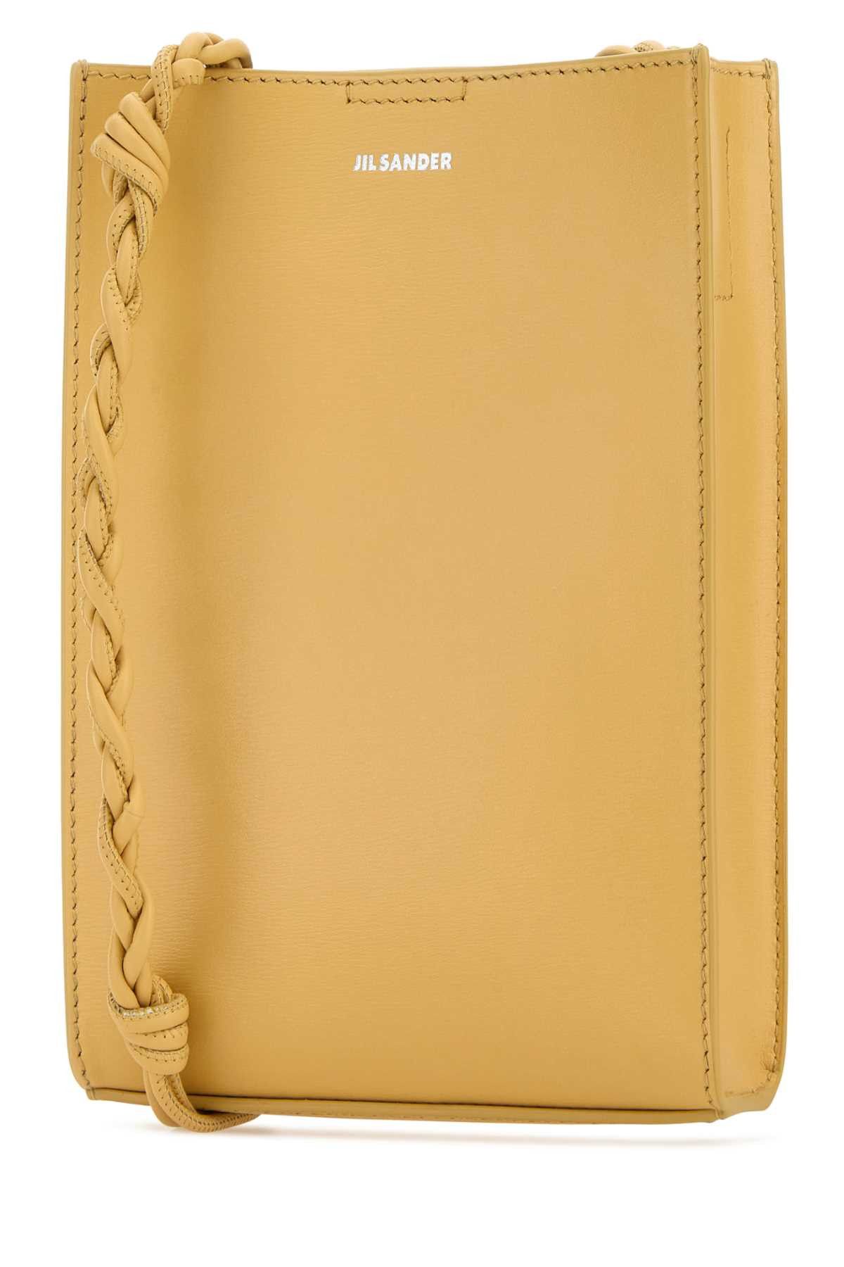 Jil Sander Yellow Leather Small Tangle Shoulder Bag Size ONE SIZE - 2 Thumbnail