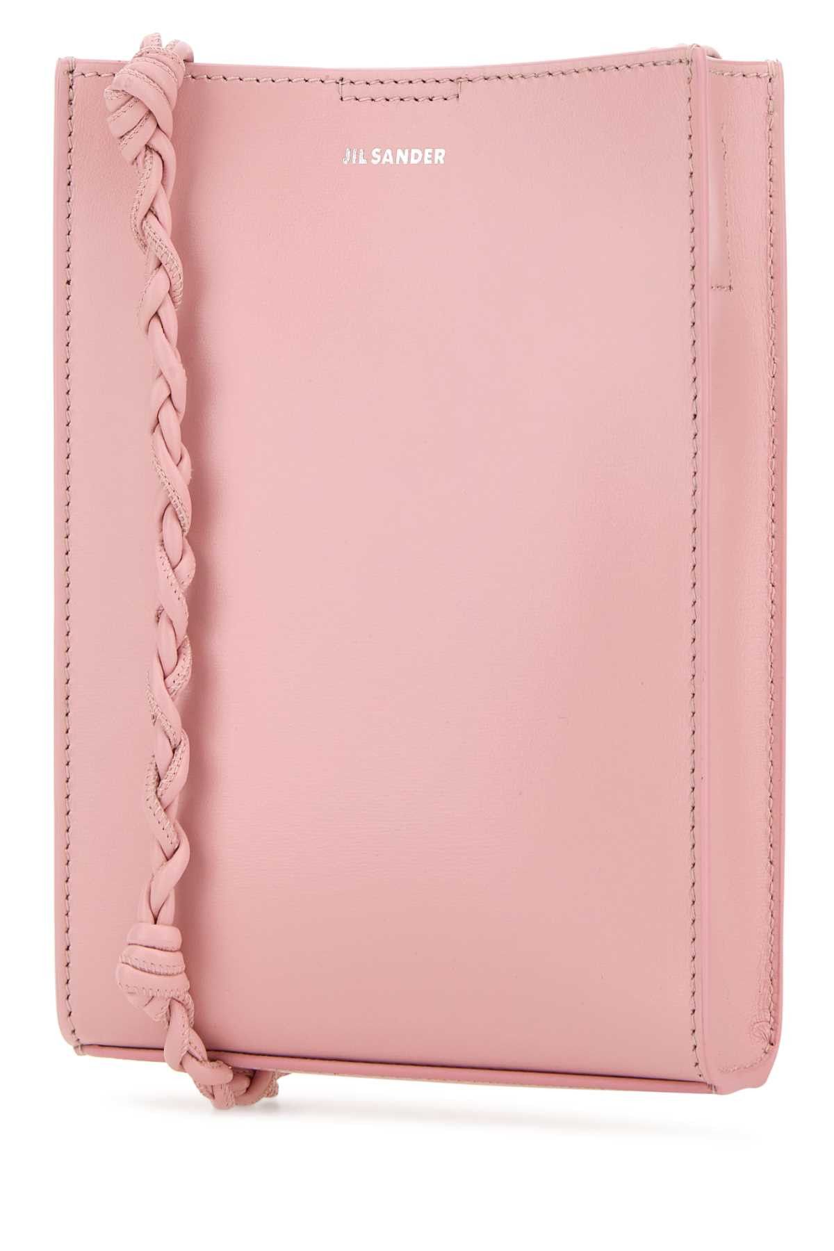 Jil Sander Pink Leather Small Tangle Shoulder Bag Size ONE SIZE - 2 Thumbnail