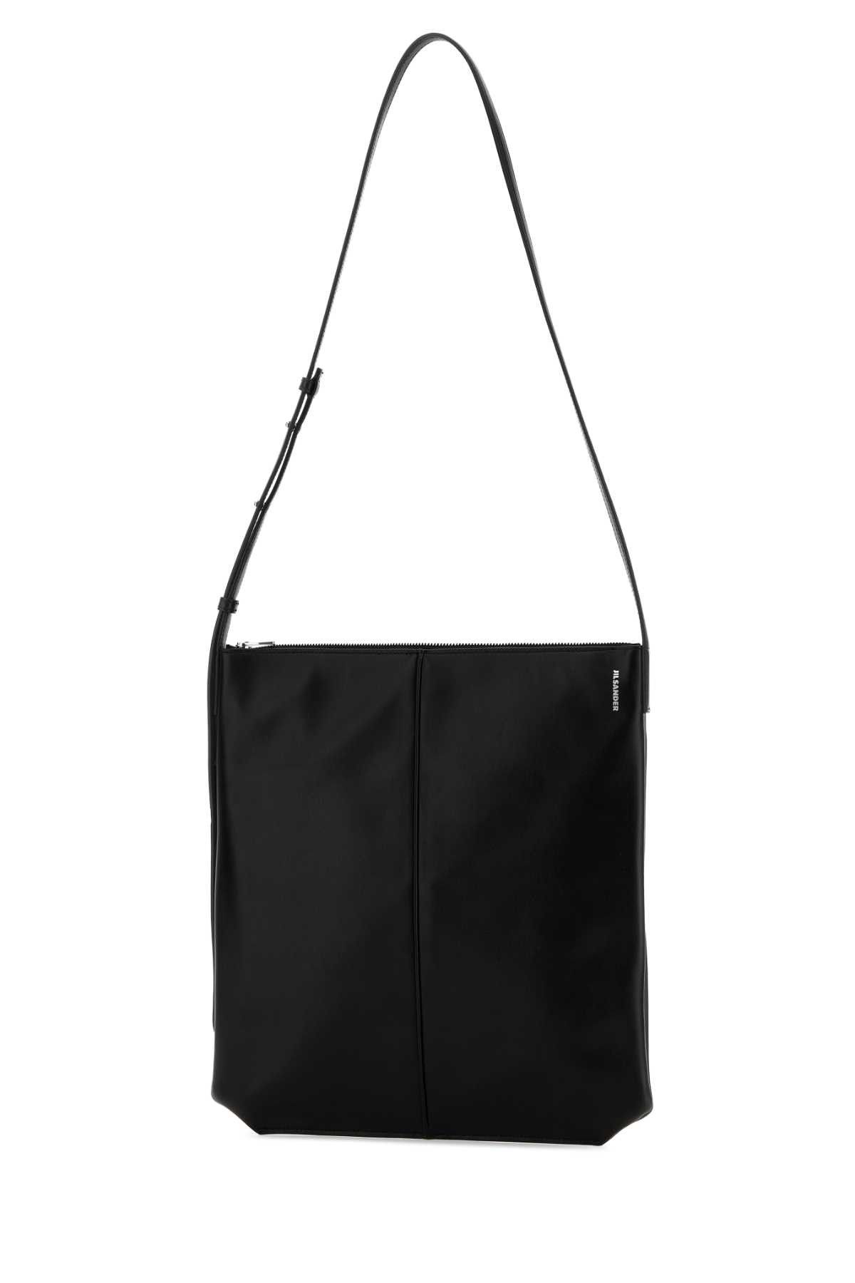 Jil Sander Black Leather Linea Crossbody Bag Size ONE SIZE - 2 Thumbnail