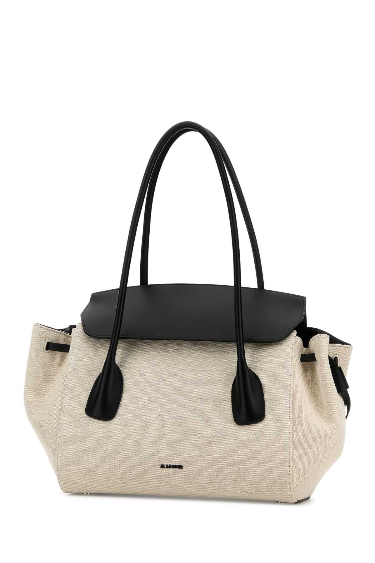 Jil Sander Sand Canvas Small Voyage Shoulder Bag Size ONE SIZE - 2 Thumbnail