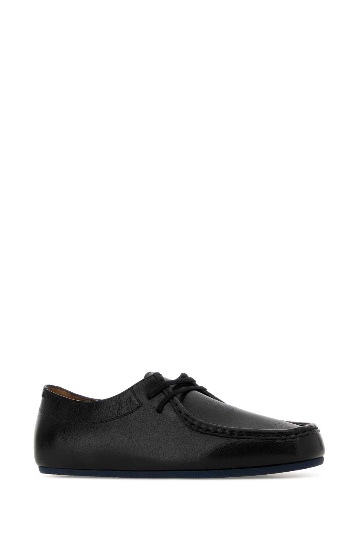 Jil Sander Black Leather Hood Loafers Size US 6.5 / IT 36.5 - 2 Thumbnail
