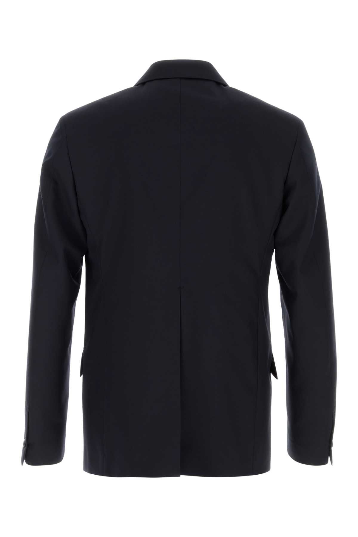 Jil Sander Navy Blue Wool Blazer Size US S / EU 44-46 / 1 - 2 Thumbnail