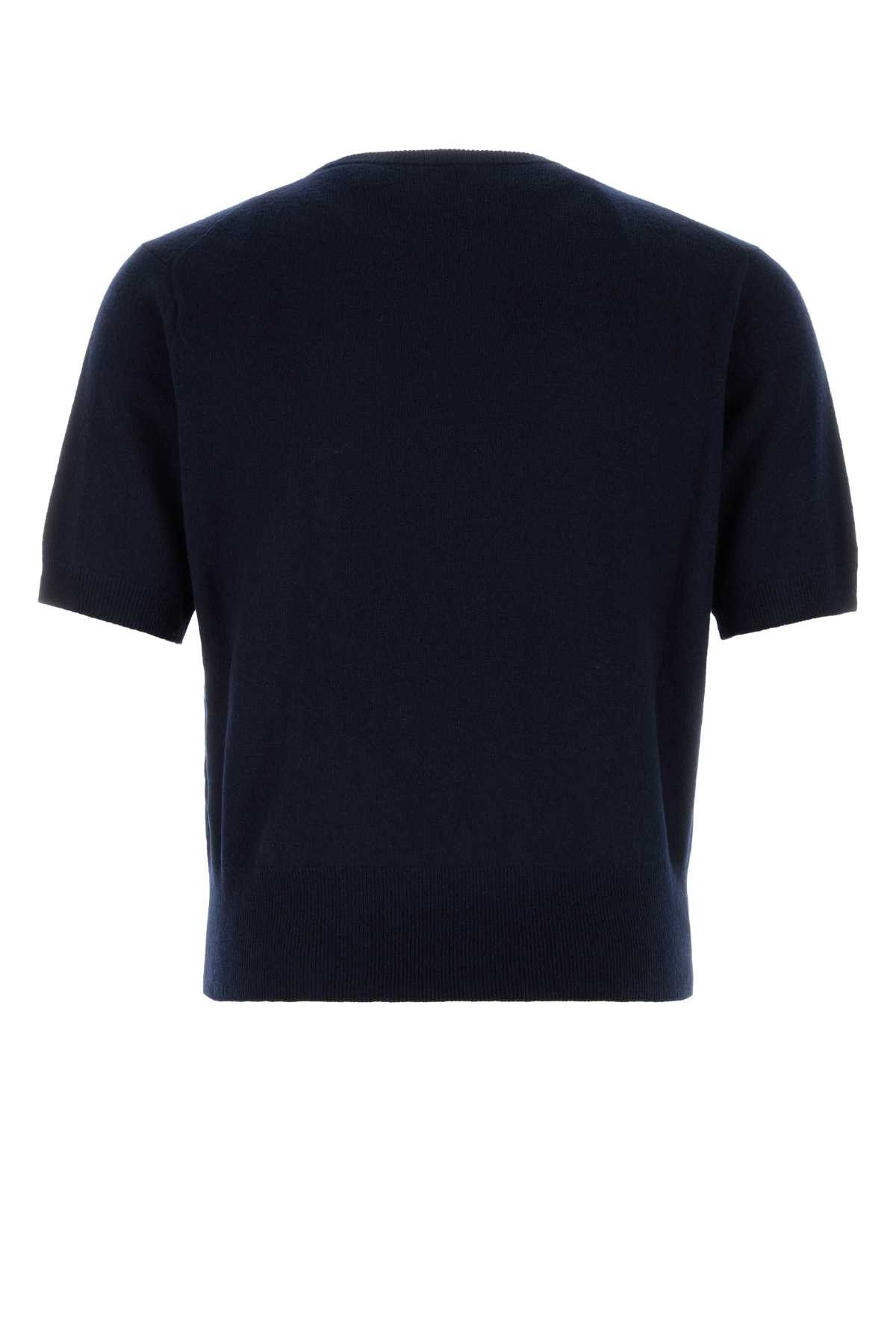 Jil Sander Midnight Blue Wool Blend Sweater Size US XL / EU 56 / 4 - 2 Thumbnail