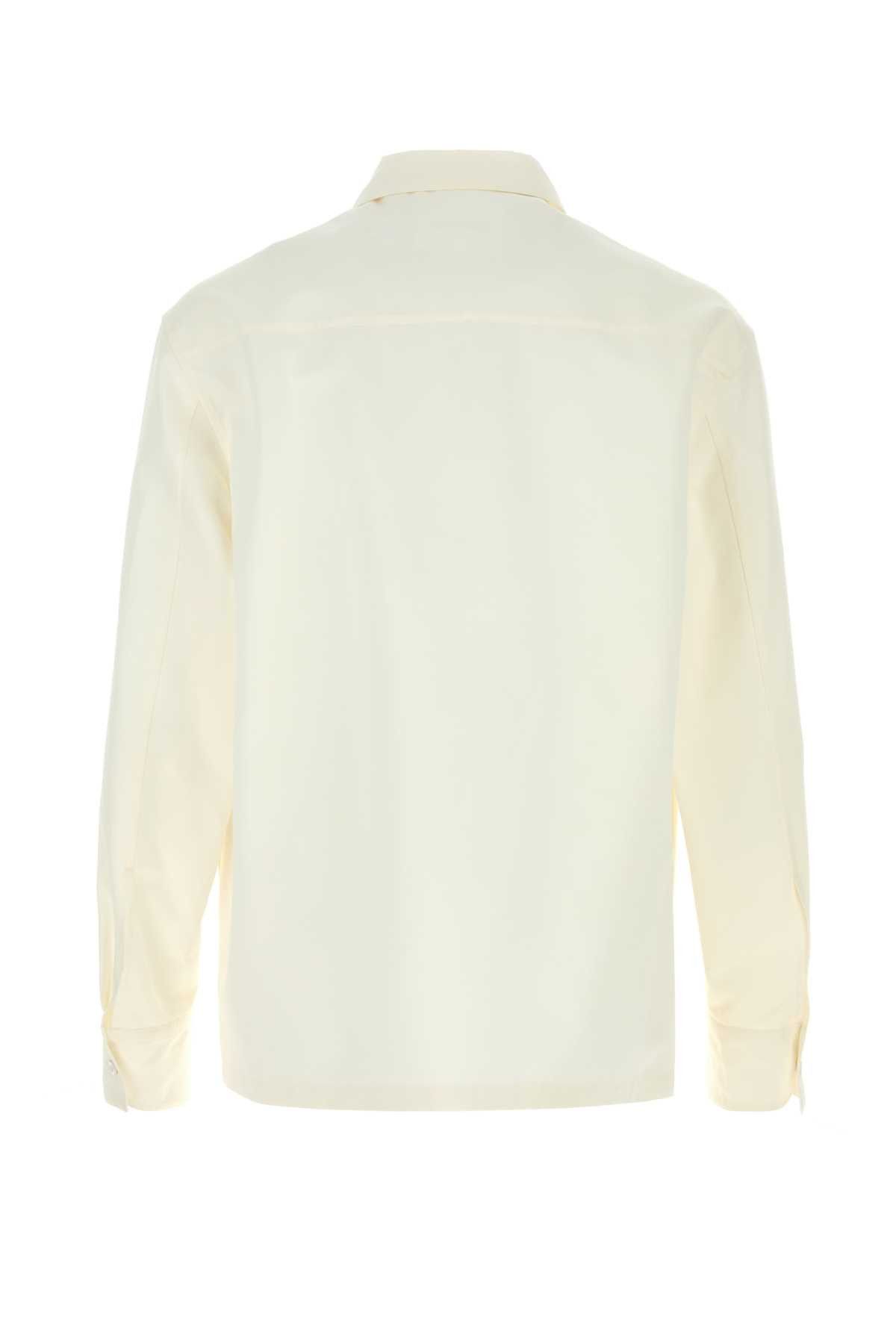 Jil Sander White Poplin Shirt Size US L / EU 52-54 / 3 - 2 Thumbnail