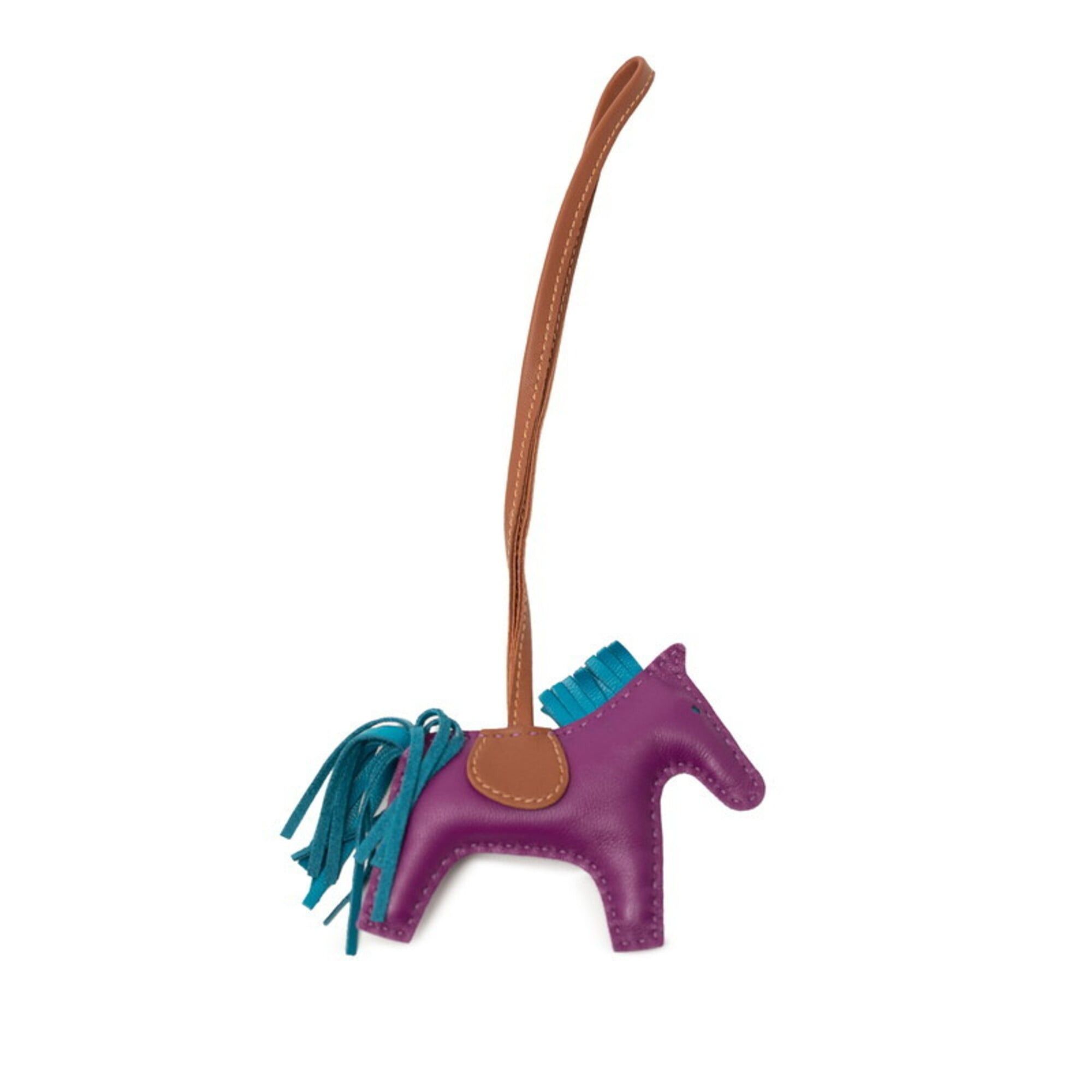 Hermes Hermes Rodeo PM Charm Accessory Bag Purple Blue Agneau Milo Women's HERMES Size ONE SIZE - 4 Thumbnail
